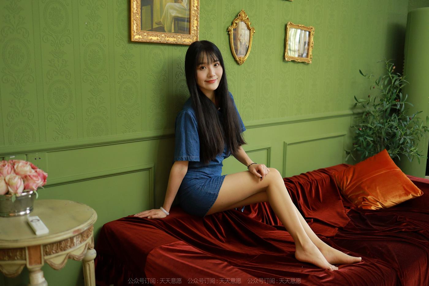 图片[18]-[IESS异思趣向] 2022.08.27 丝享家1190：婉萍《蓝色牛仔裙》[89P] – 速更版-美库