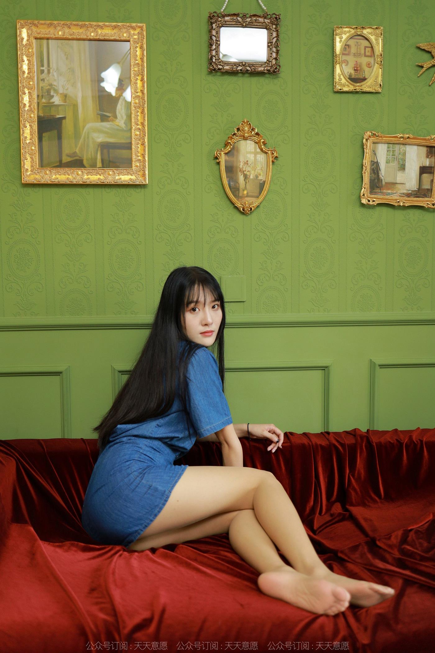 图片[35]-[IESS异思趣向] 2022.08.27 丝享家1190：婉萍《蓝色牛仔裙》[89P] – 速更版-美库