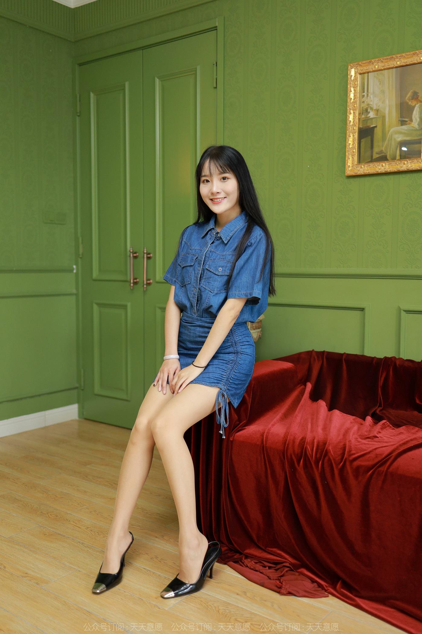 图片[41]-[IESS异思趣向] 2022.08.27 丝享家1190：婉萍《蓝色牛仔裙》[89P] – 速更版-美库