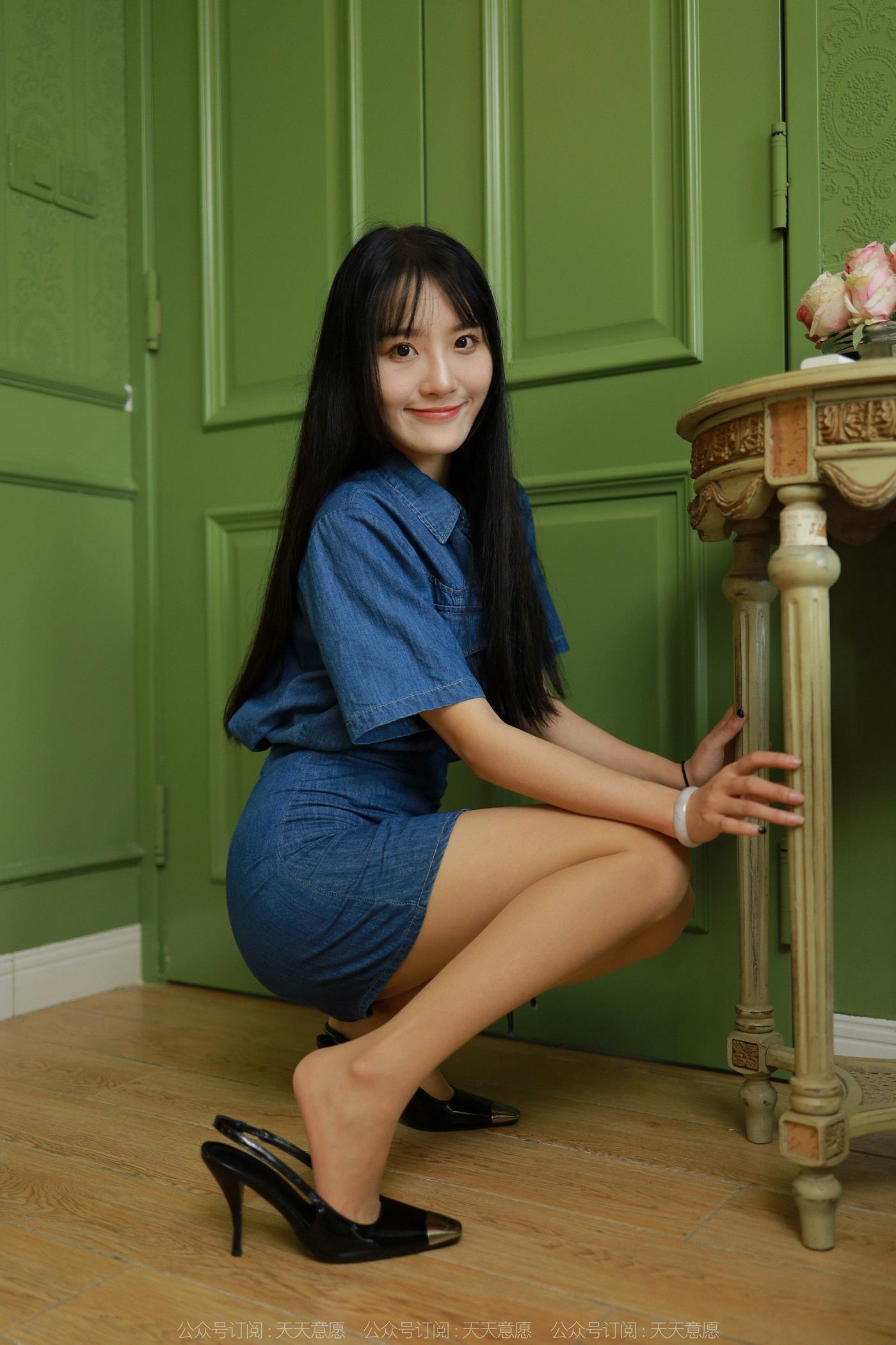 图片[52]-[IESS异思趣向] 2022.08.27 丝享家1190：婉萍《蓝色牛仔裙》[89P] – 速更版-美库