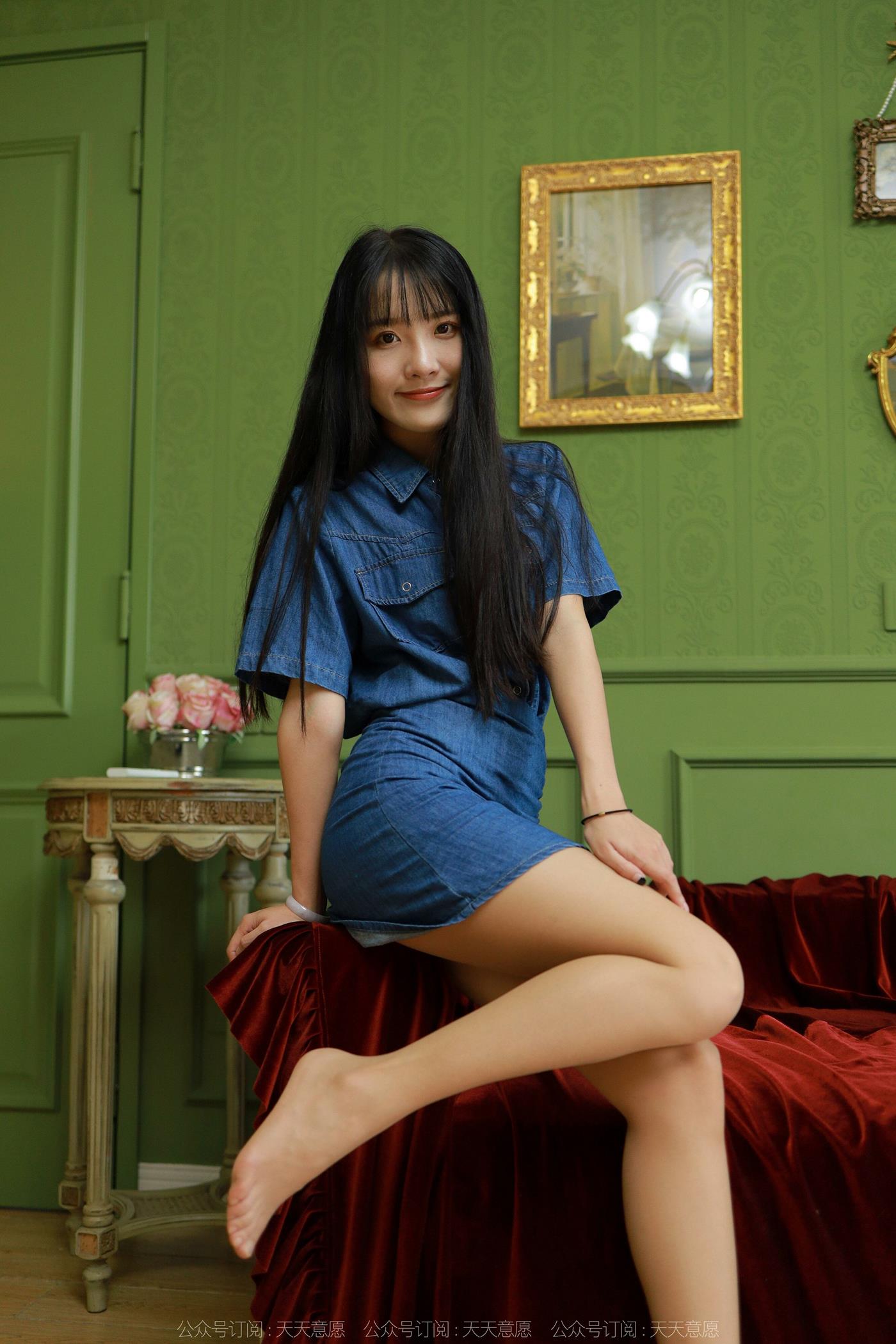 图片[66]-[IESS异思趣向] 2022.08.27 丝享家1190：婉萍《蓝色牛仔裙》[89P] – 速更版-美库