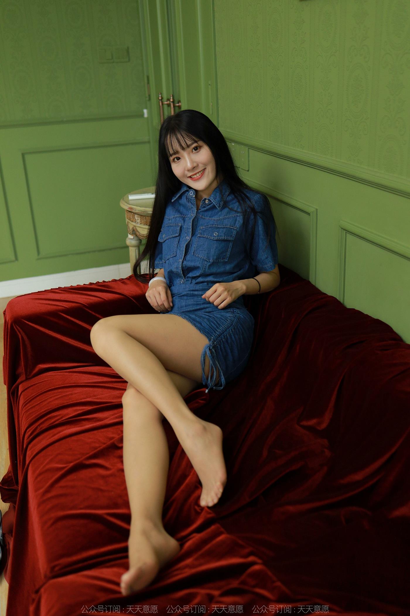 图片[69]-[IESS异思趣向] 2022.08.27 丝享家1190：婉萍《蓝色牛仔裙》[89P] – 速更版-美库