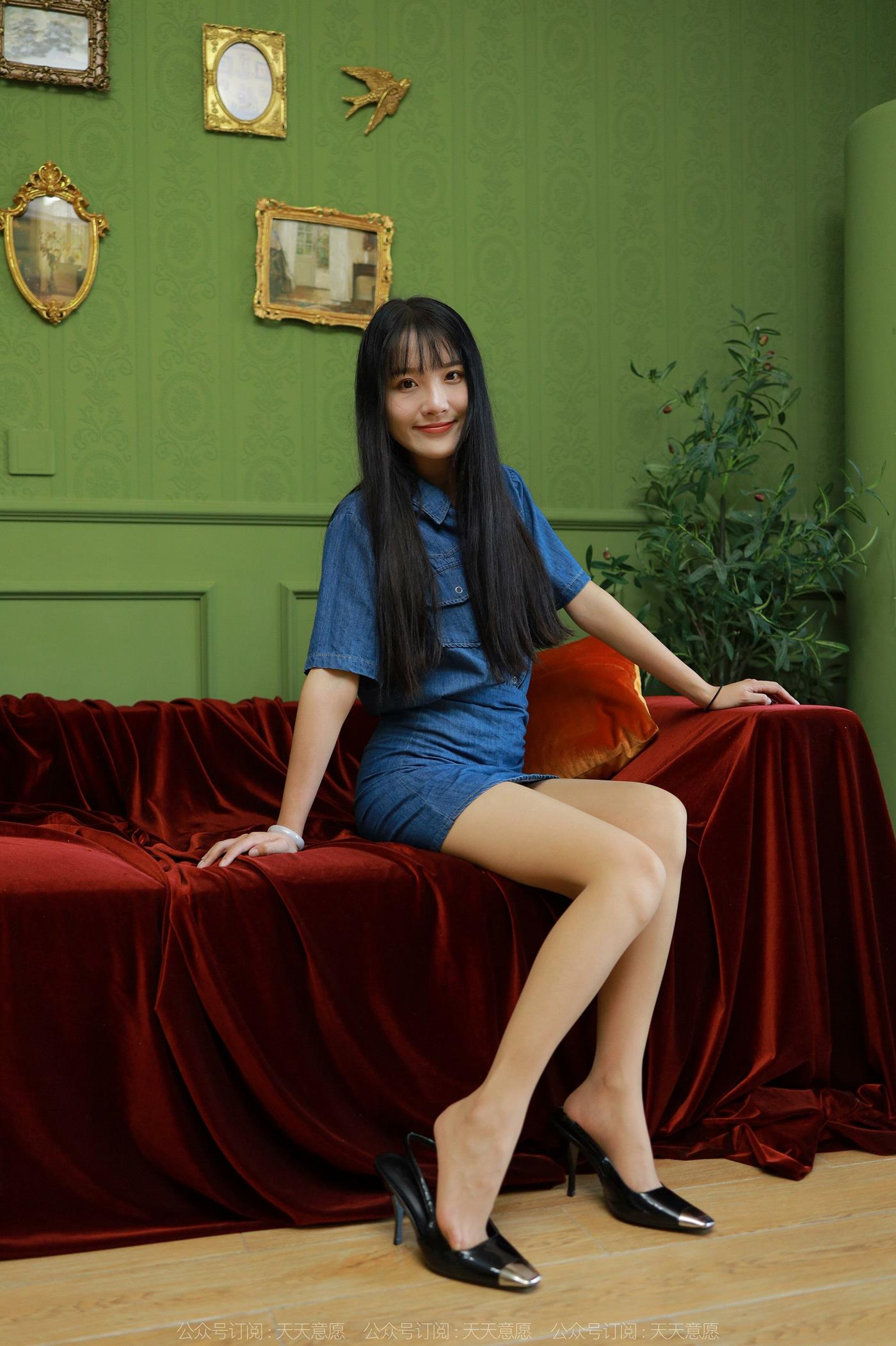 图片[71]-[IESS异思趣向] 2022.08.27 丝享家1190：婉萍《蓝色牛仔裙》[89P] – 速更版-美库