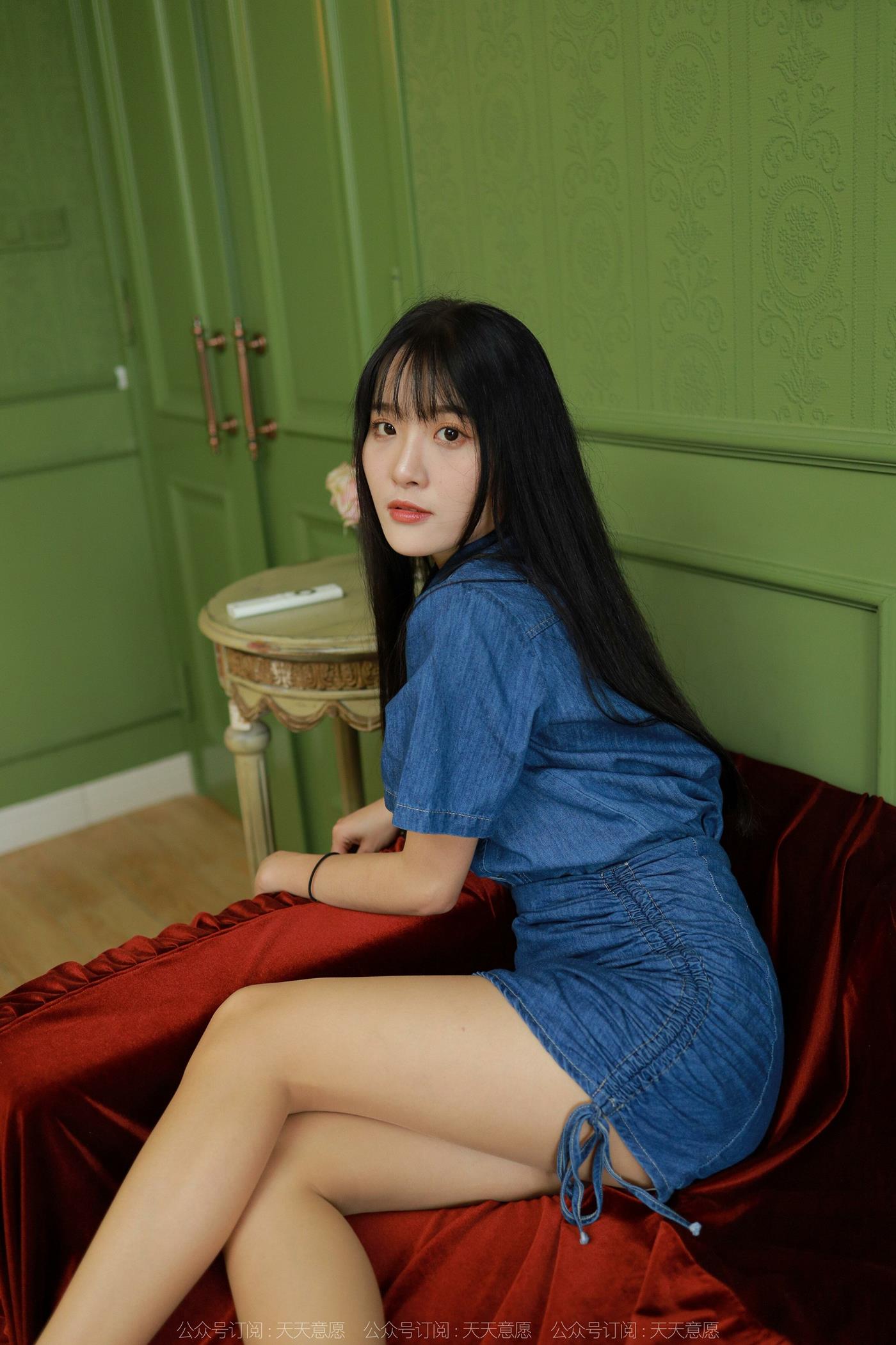 图片[74]-[IESS异思趣向] 2022.08.27 丝享家1190：婉萍《蓝色牛仔裙》[89P] – 速更版-美库