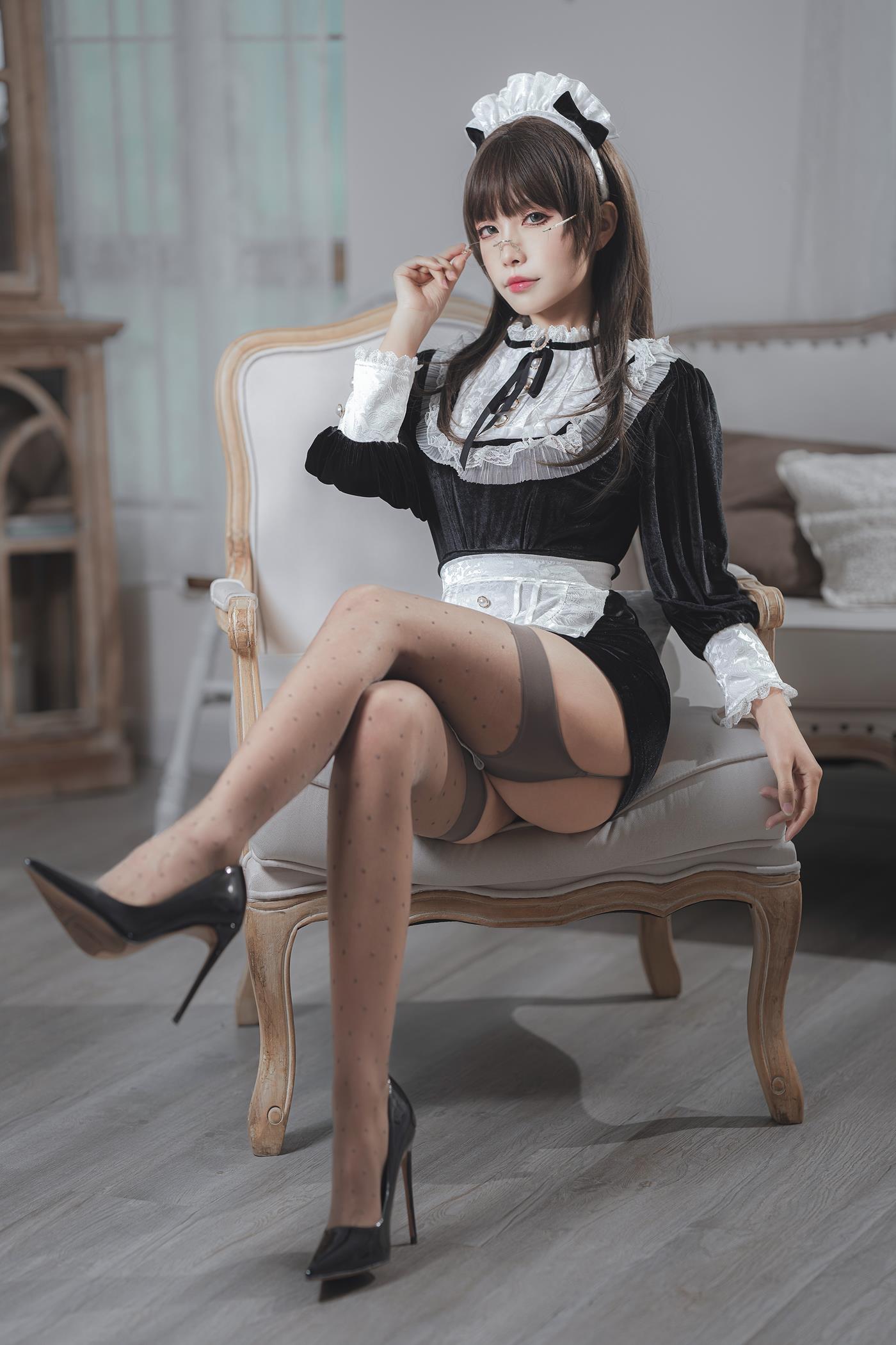 图片[41]-Neko-薇薇  – 丝绒女仆[40P] – 速更版-美库