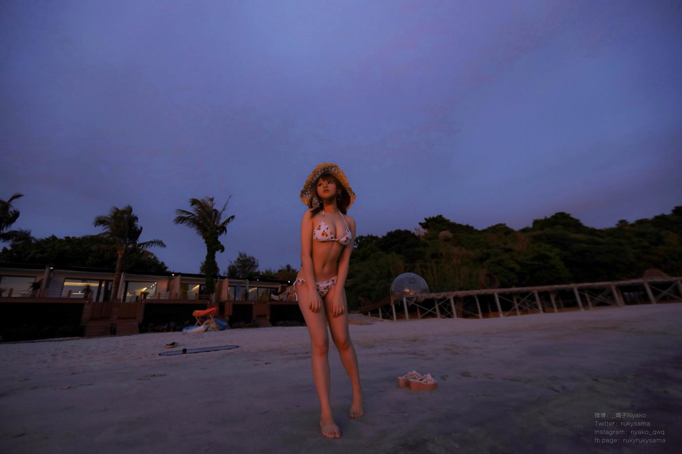 图片[10]-萌妹子Nyako喵子  向日葵比基尼 [66P] – 速更版-美库