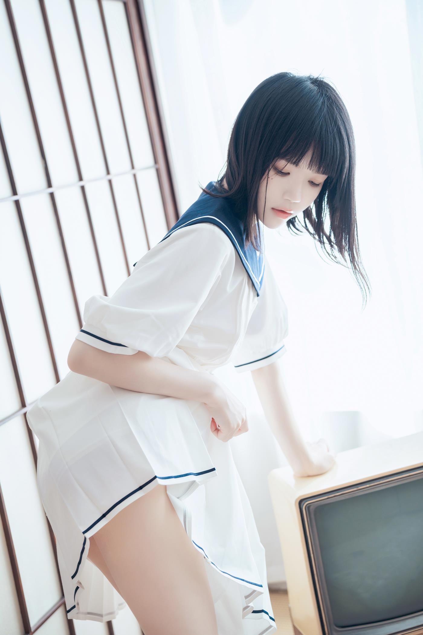 图片[29]-桜桃喵  盛夏制服 [39P] – 速更版-美库