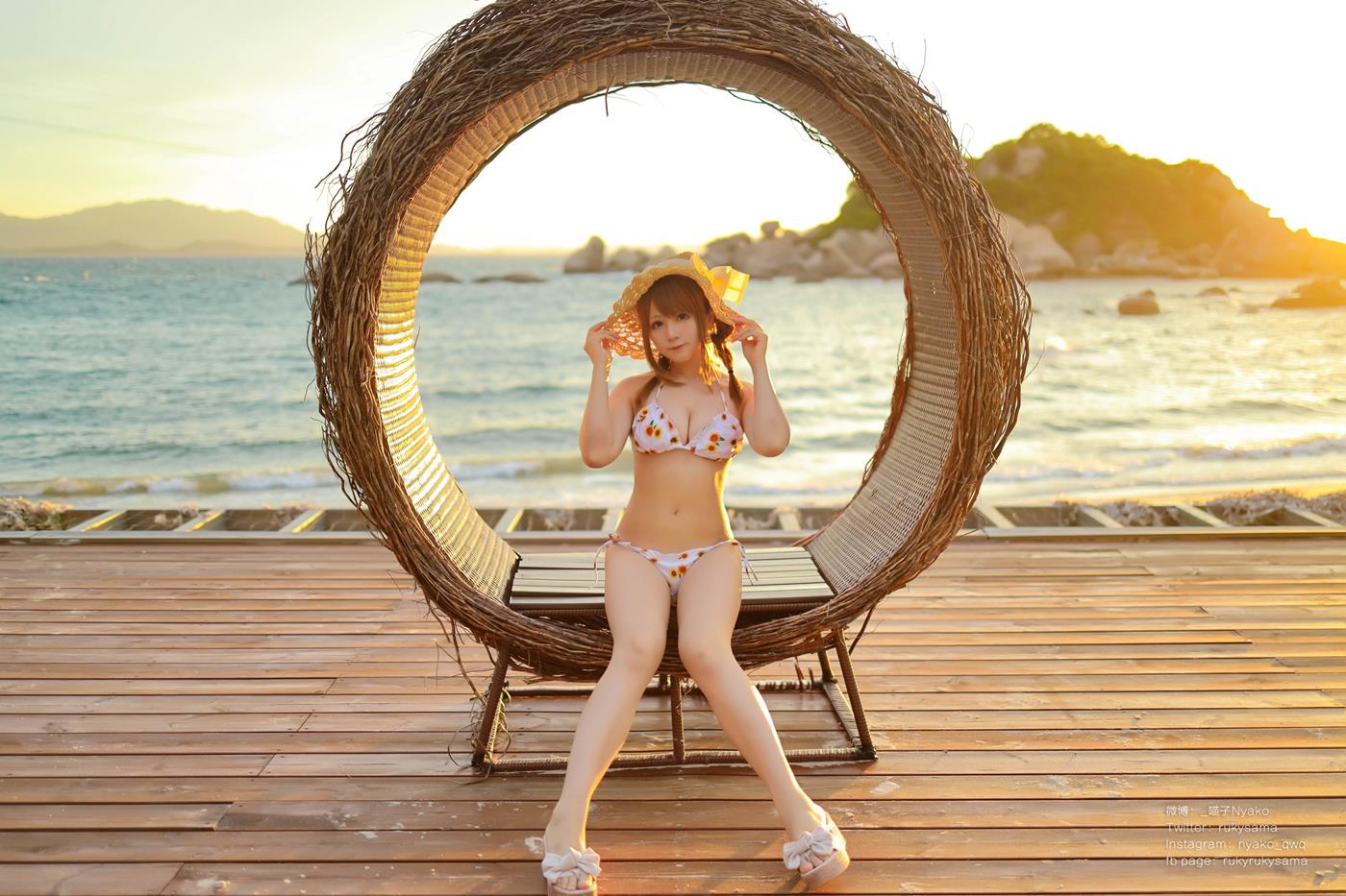 图片[50]-萌妹子Nyako喵子  向日葵比基尼 [66P] – 速更版-美库