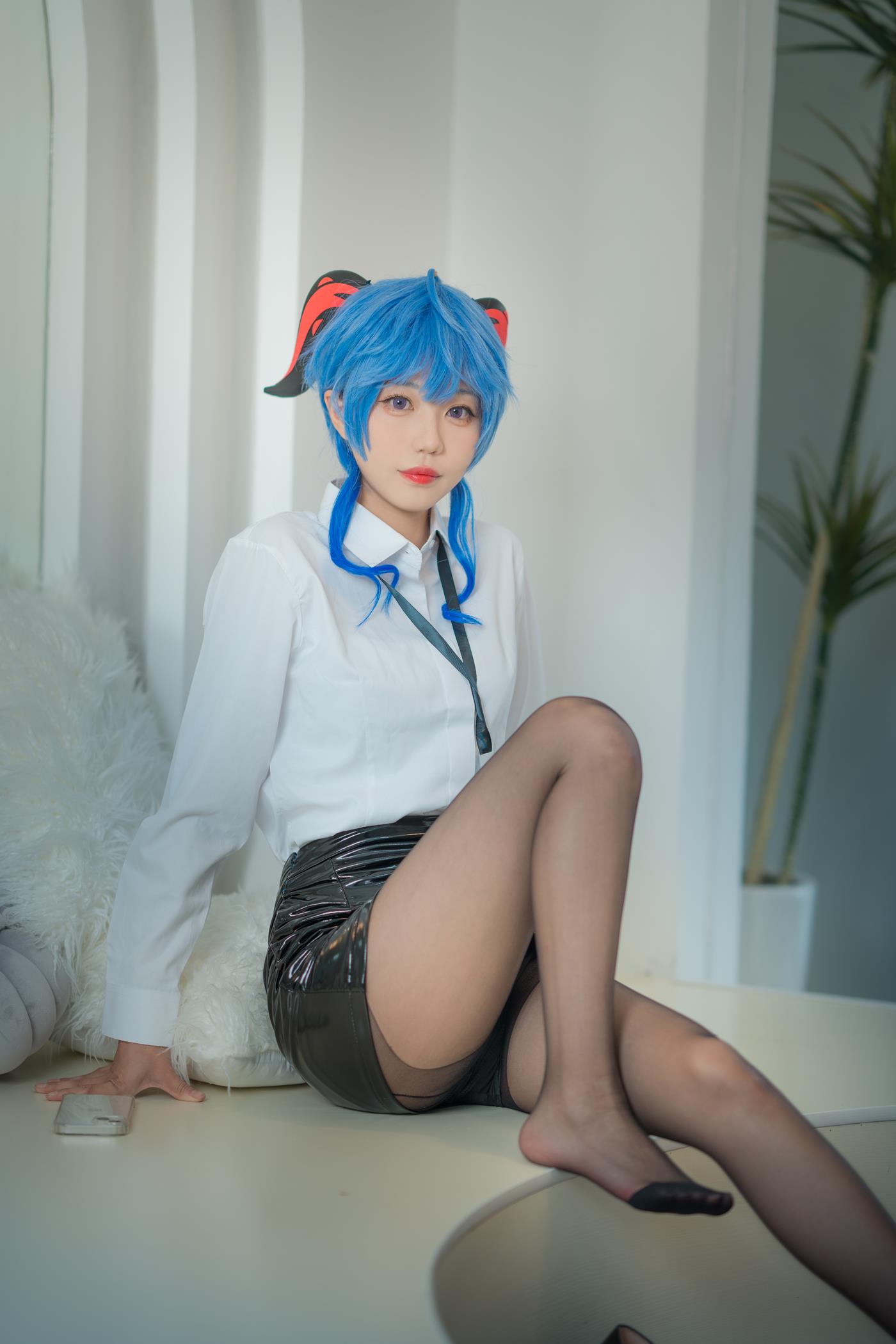 图片[12]-无影喵喵  甘雨OL [35P] – 速更版-美库