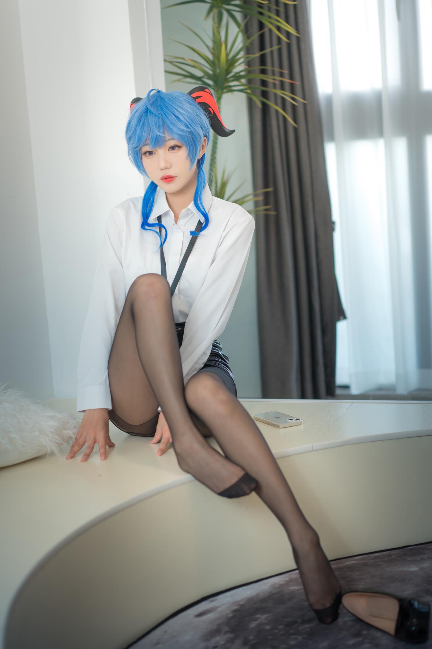 图片[16]-无影喵喵  甘雨OL [35P] – 速更版-美库