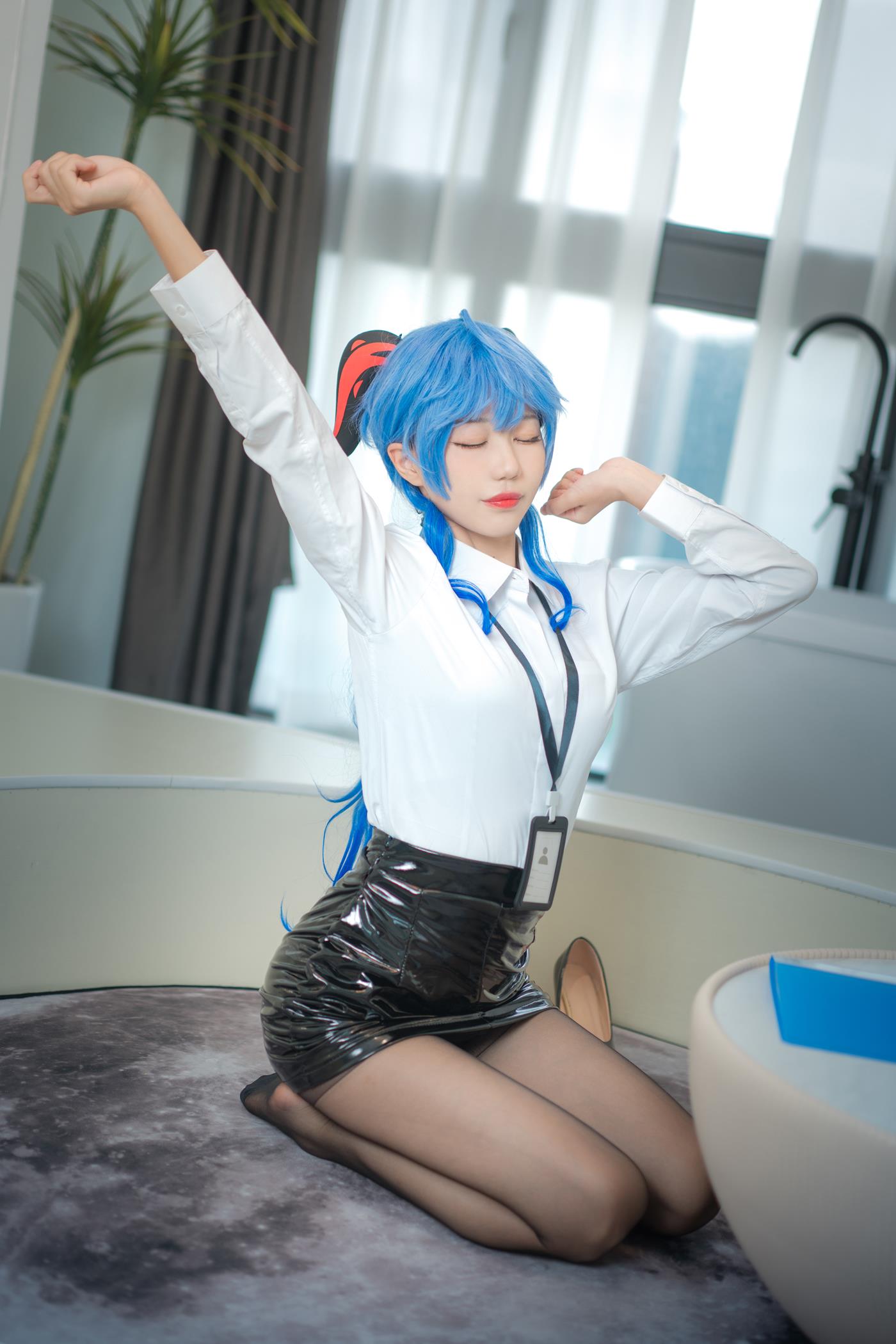 图片[19]-无影喵喵  甘雨OL [35P] – 速更版-美库