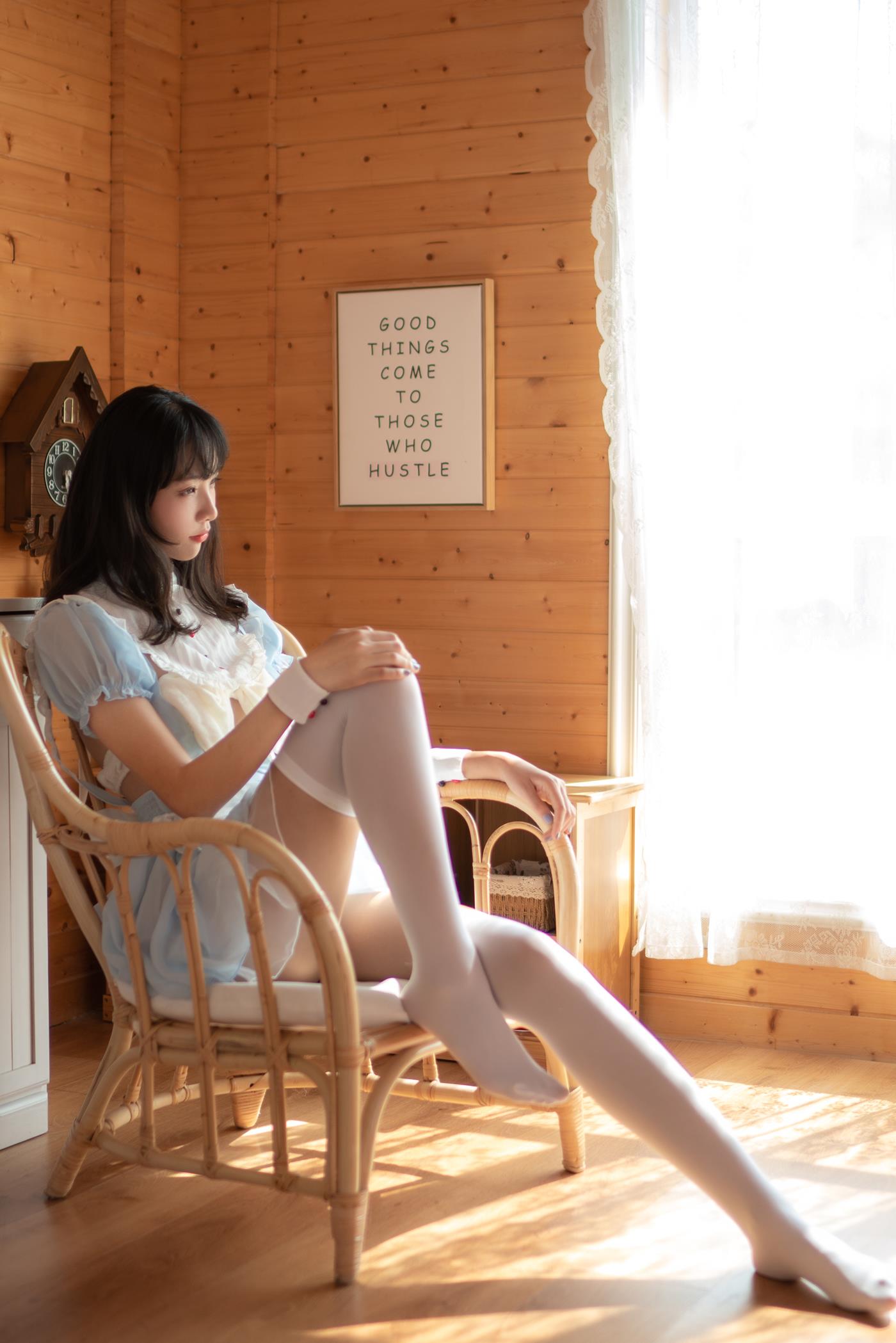 图片[15]-西瓜  – 蓝白女仆[26P] – 速更版-美库