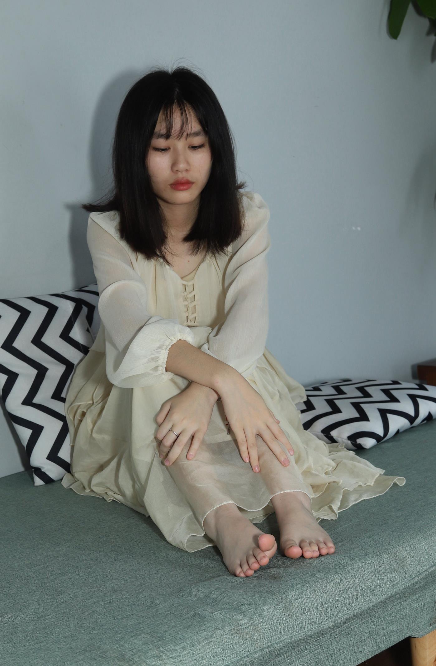 图片[34]-[Pary学生模拍] No.041 彩欣穿上可爱裙子展示美jiao [123P] – 速更版-美库