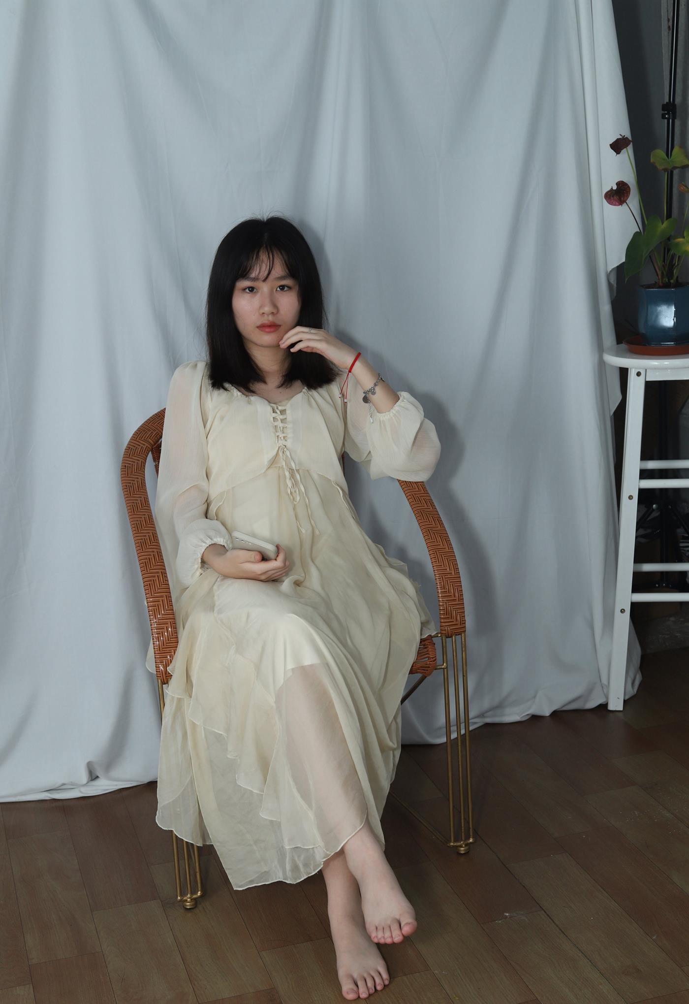 图片[86]-[Pary学生模拍] No.041 彩欣穿上可爱裙子展示美jiao [123P] – 速更版-美库