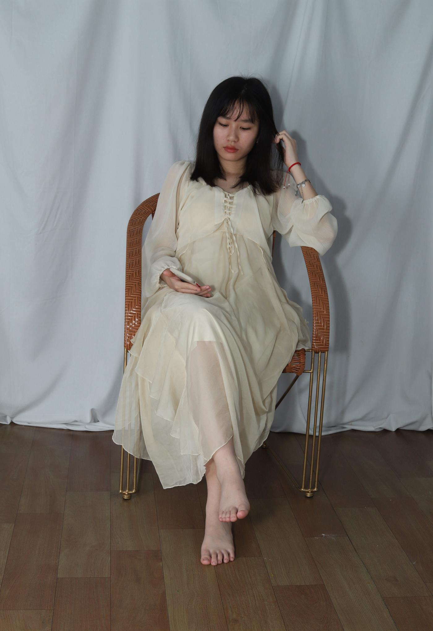 图片[87]-[Pary学生模拍] No.041 彩欣穿上可爱裙子展示美jiao [123P] – 速更版-美库