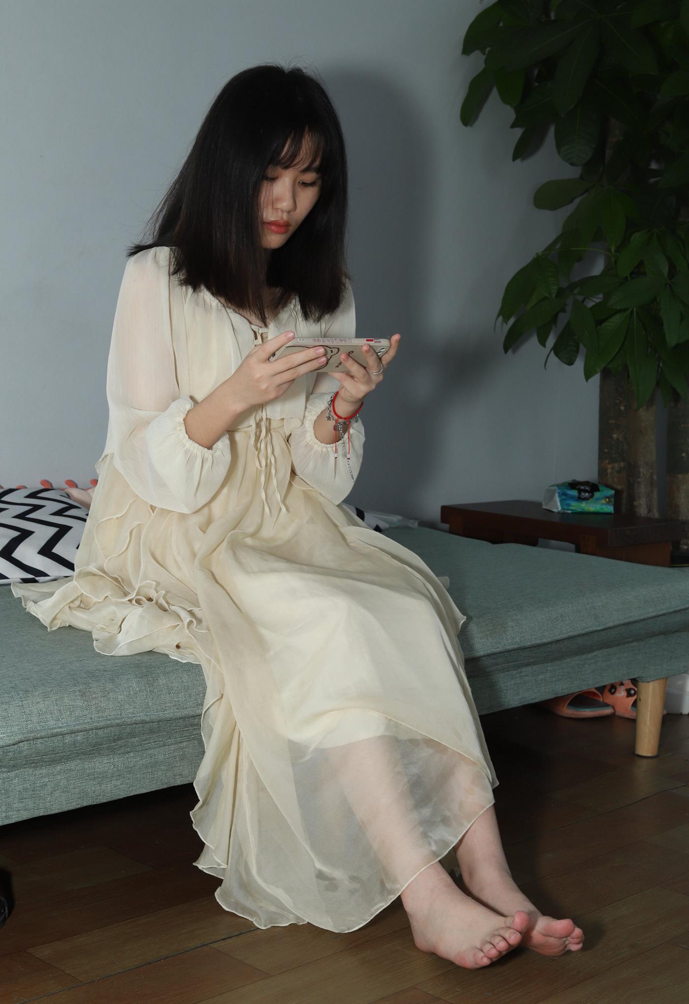 图片[103]-[Pary学生模拍] No.041 彩欣穿上可爱裙子展示美jiao [123P] – 速更版-美库