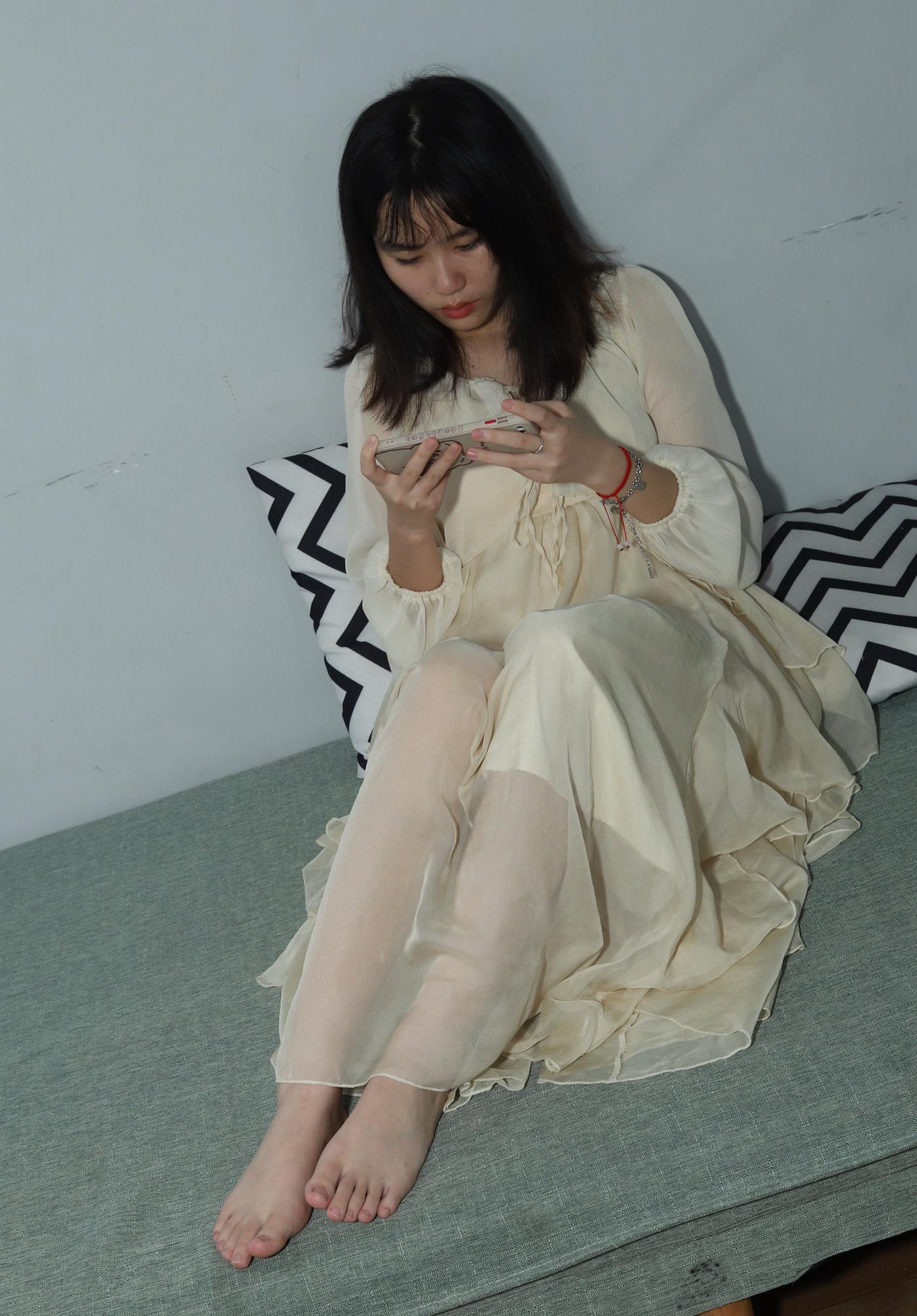 图片[121]-[Pary学生模拍] No.041 彩欣穿上可爱裙子展示美jiao [123P] – 速更版-美库