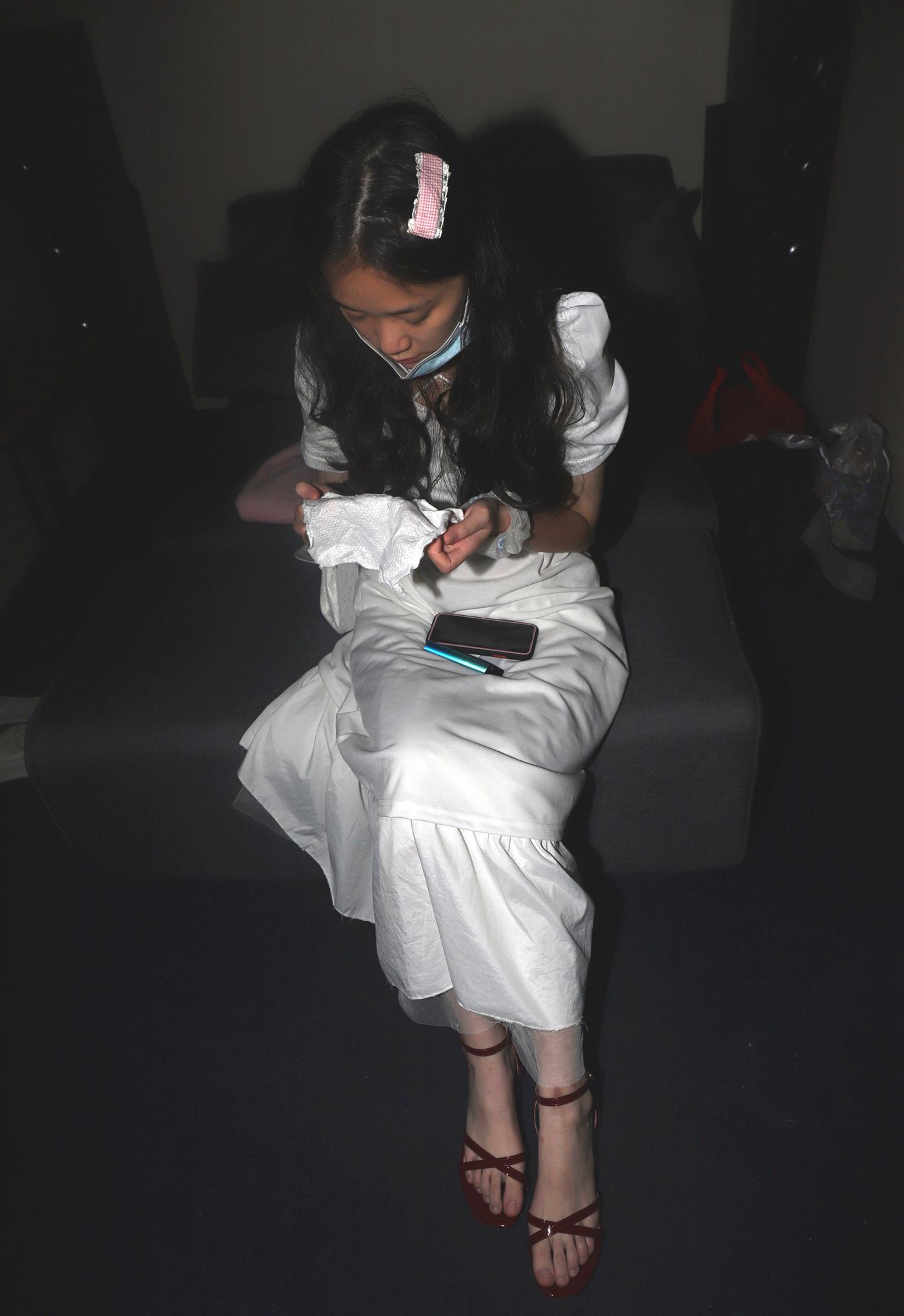 图片[17]-[Pary学生模拍] No.043 大美女琪琪回归献上38码雪白大美jiao [121P] – 速更版-美库