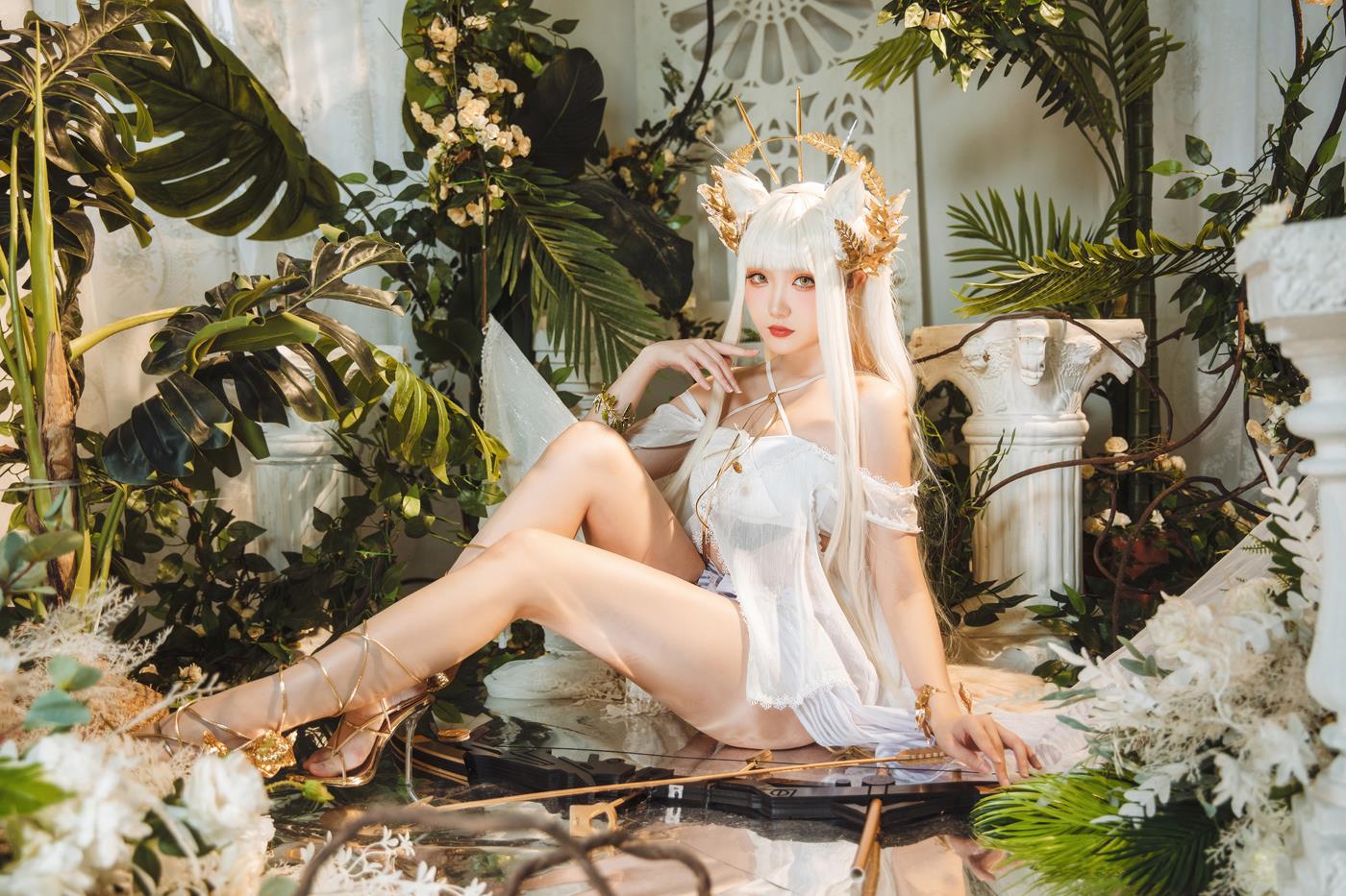 图片[15]-Coser瓜希酱福利  明日方舟 白金泳装 (Platinum) [25P] – 速更版-美库