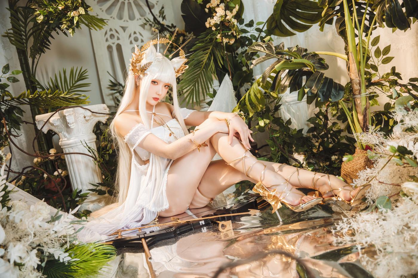 图片[16]-Coser瓜希酱福利  明日方舟 白金泳装 (Platinum) [25P] – 速更版-美库