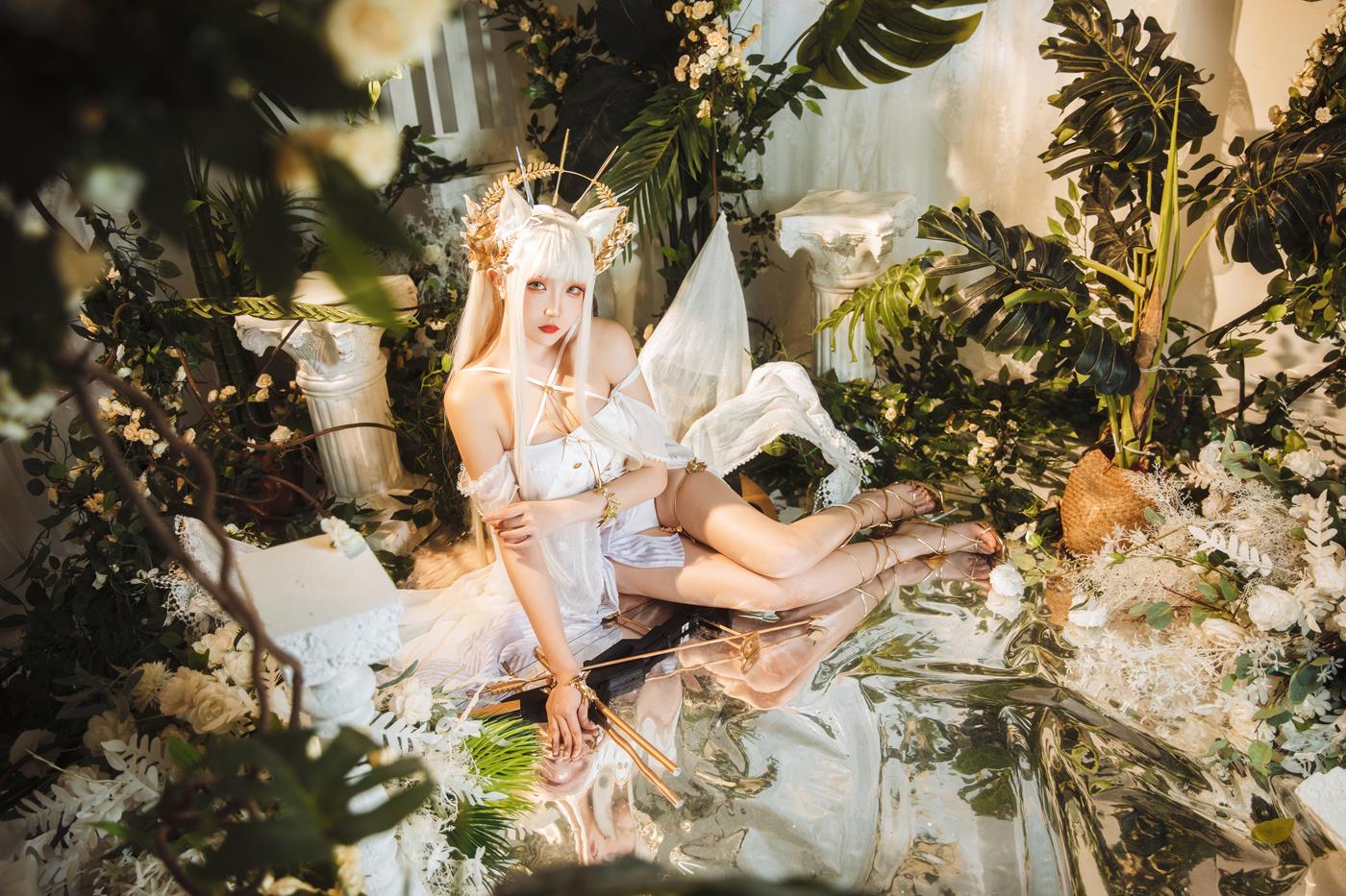 图片[18]-Coser瓜希酱福利  明日方舟 白金泳装 (Platinum) [25P] – 速更版-美库