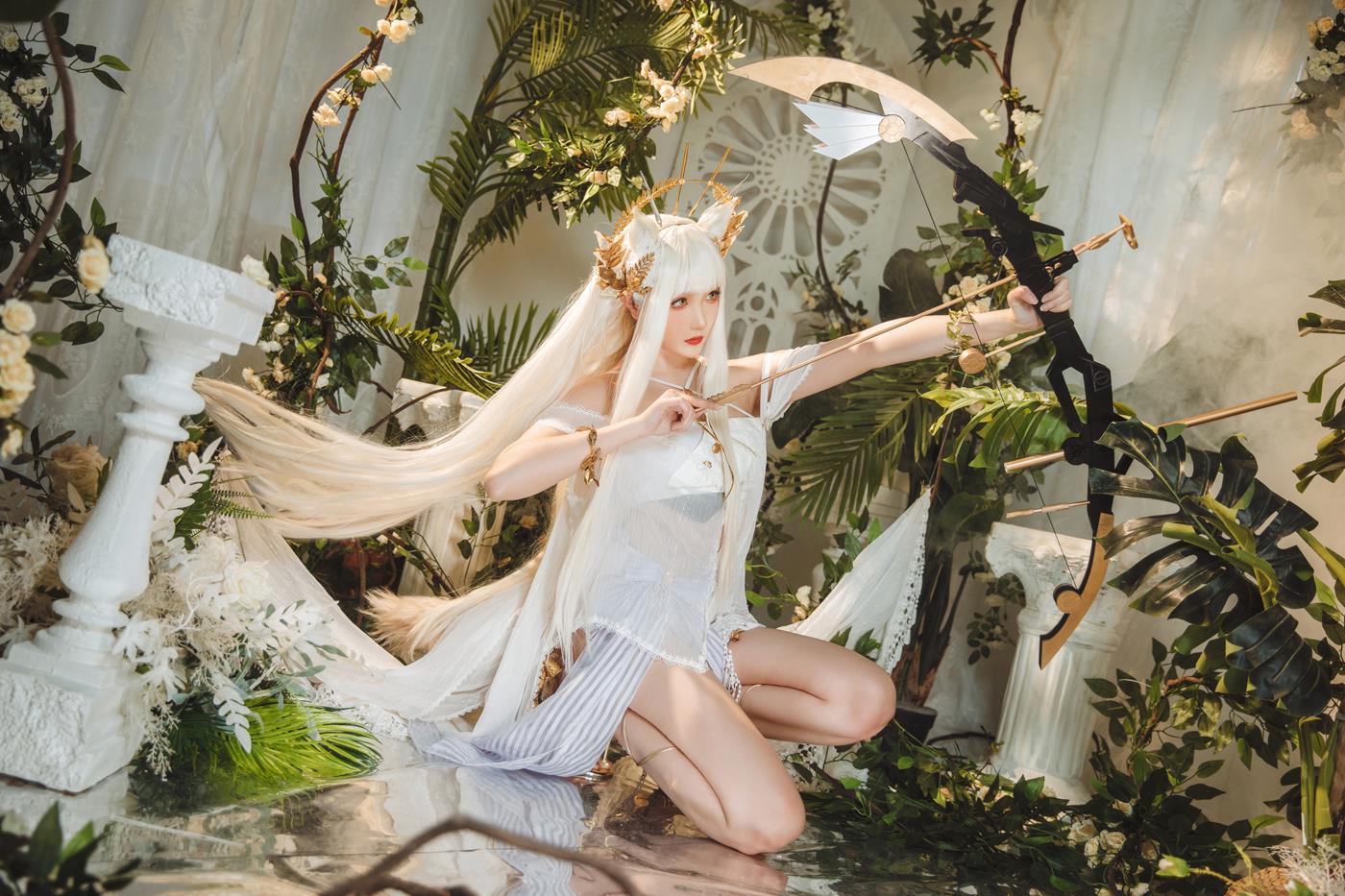 图片[24]-Coser瓜希酱福利  明日方舟 白金泳装 (Platinum) [25P] – 速更版-美库