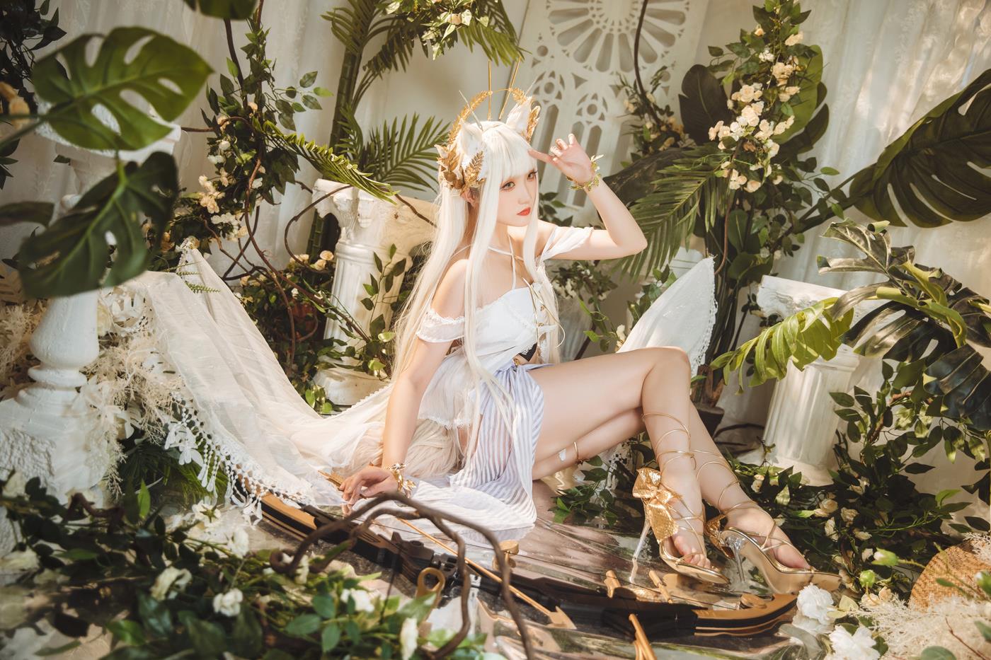 图片[25]-Coser瓜希酱福利  明日方舟 白金泳装 (Platinum) [25P] – 速更版-美库