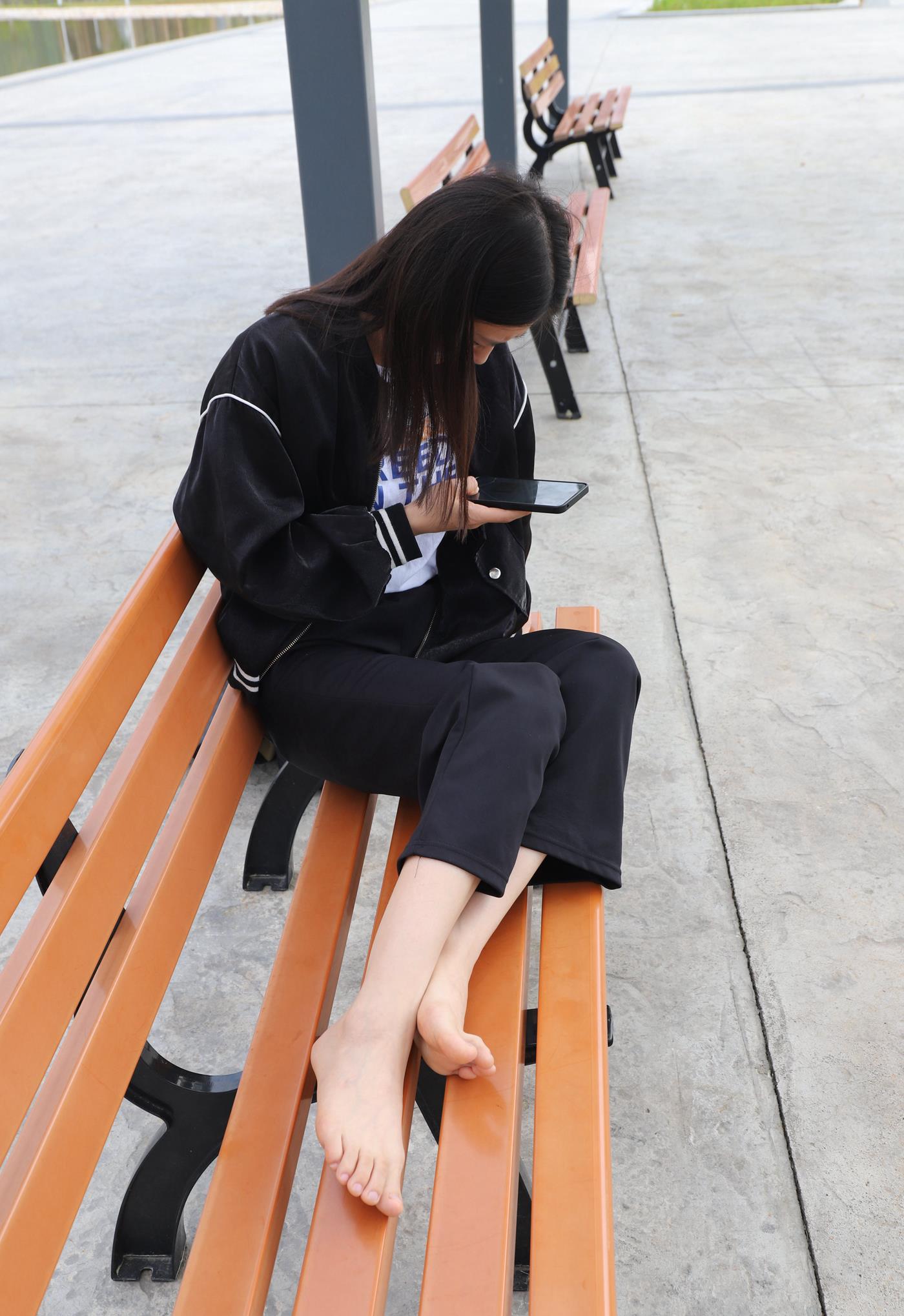 图片[40]-[Pary学生模拍] No.045 春暖花开，与小芳到户外拍摄美jiao [155P] – 速更版-美库