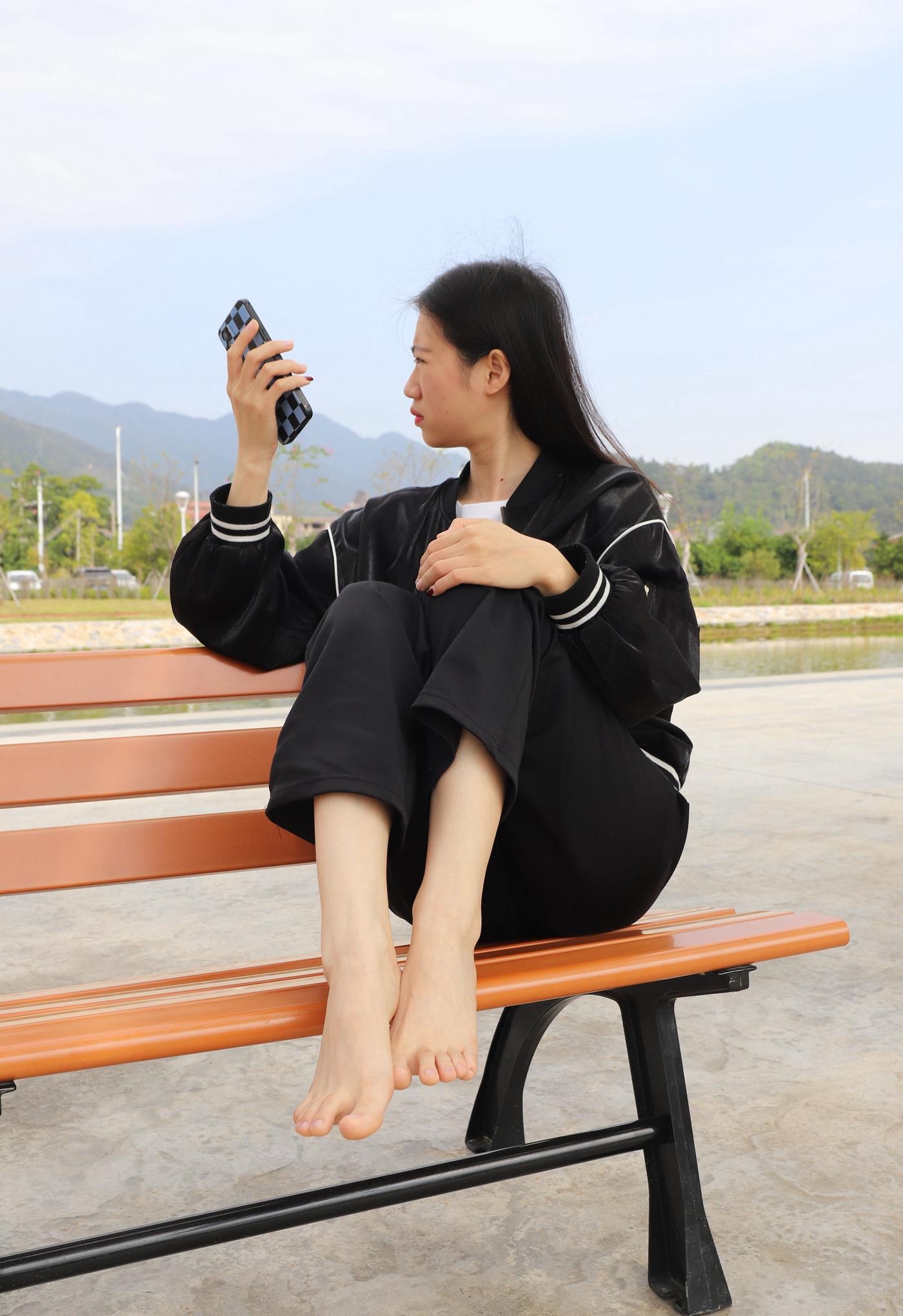 图片[46]-[Pary学生模拍] No.045 春暖花开，与小芳到户外拍摄美jiao [155P] – 速更版-美库