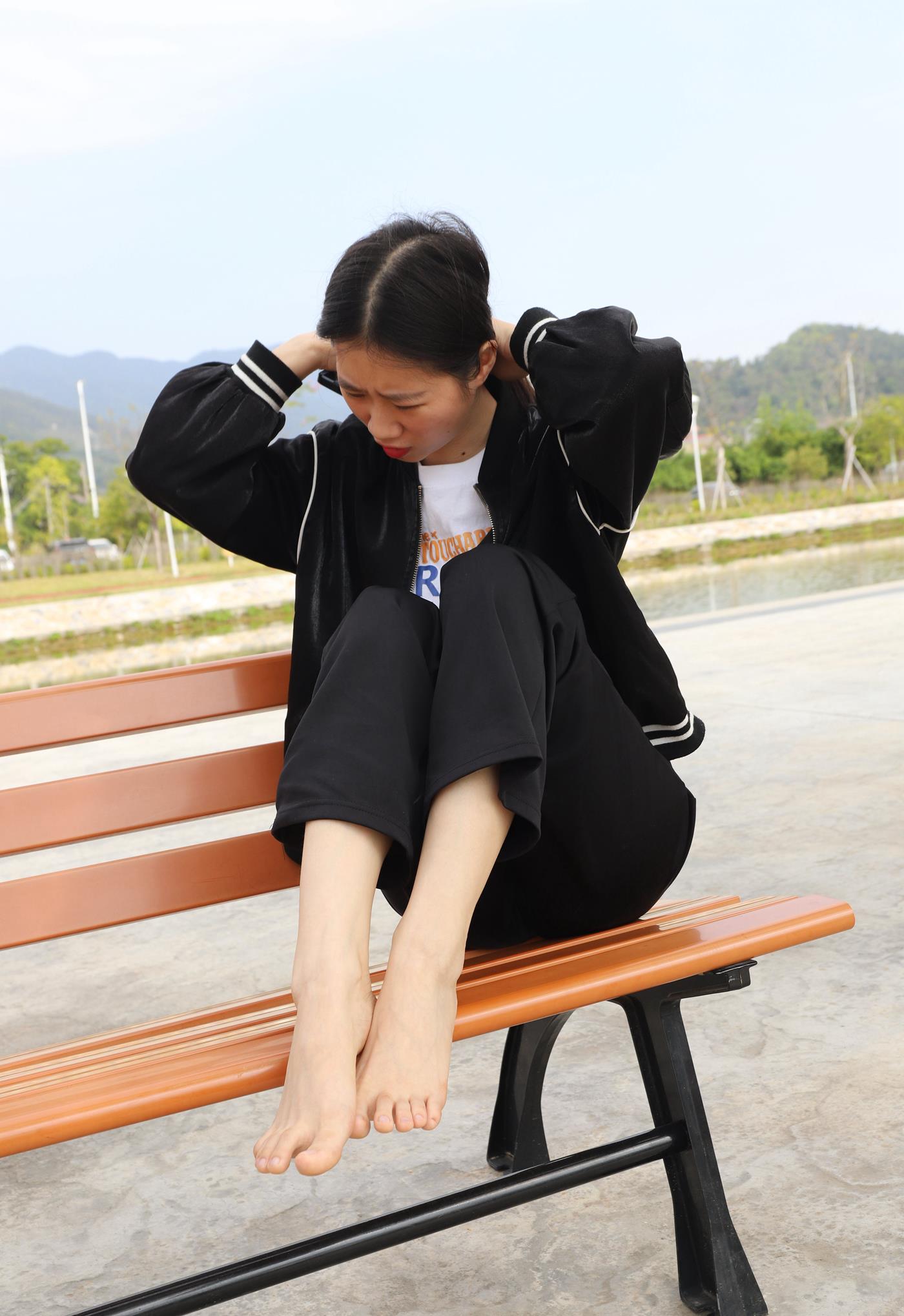 图片[48]-[Pary学生模拍] No.045 春暖花开，与小芳到户外拍摄美jiao [155P] – 速更版-美库