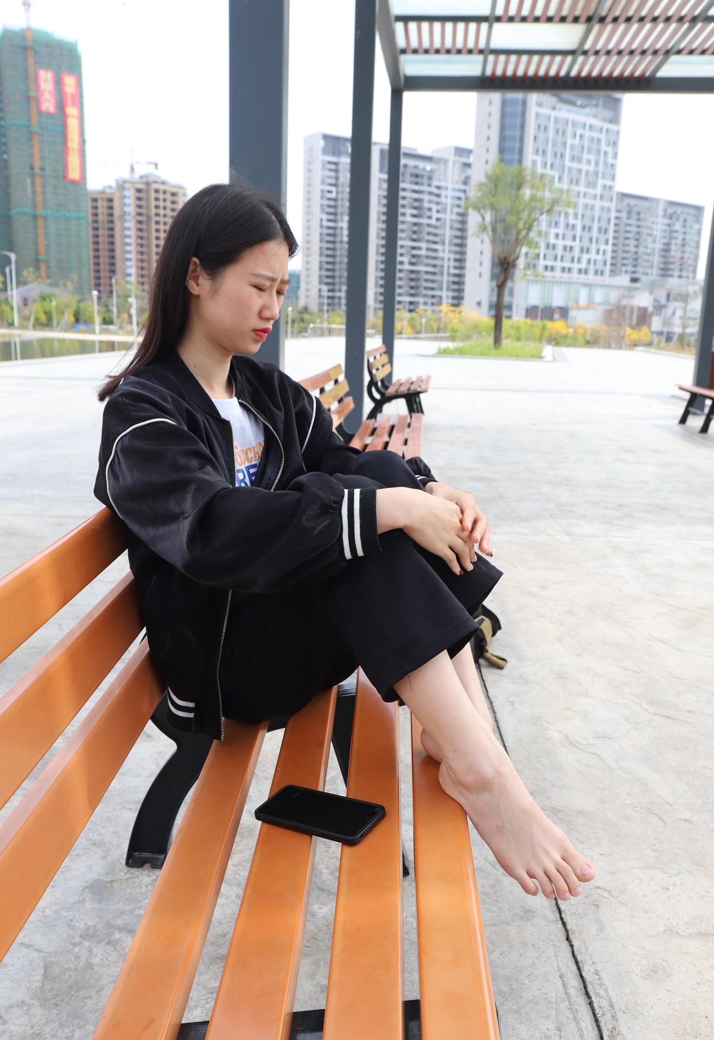 图片[54]-[Pary学生模拍] No.045 春暖花开，与小芳到户外拍摄美jiao [155P] – 速更版-美库