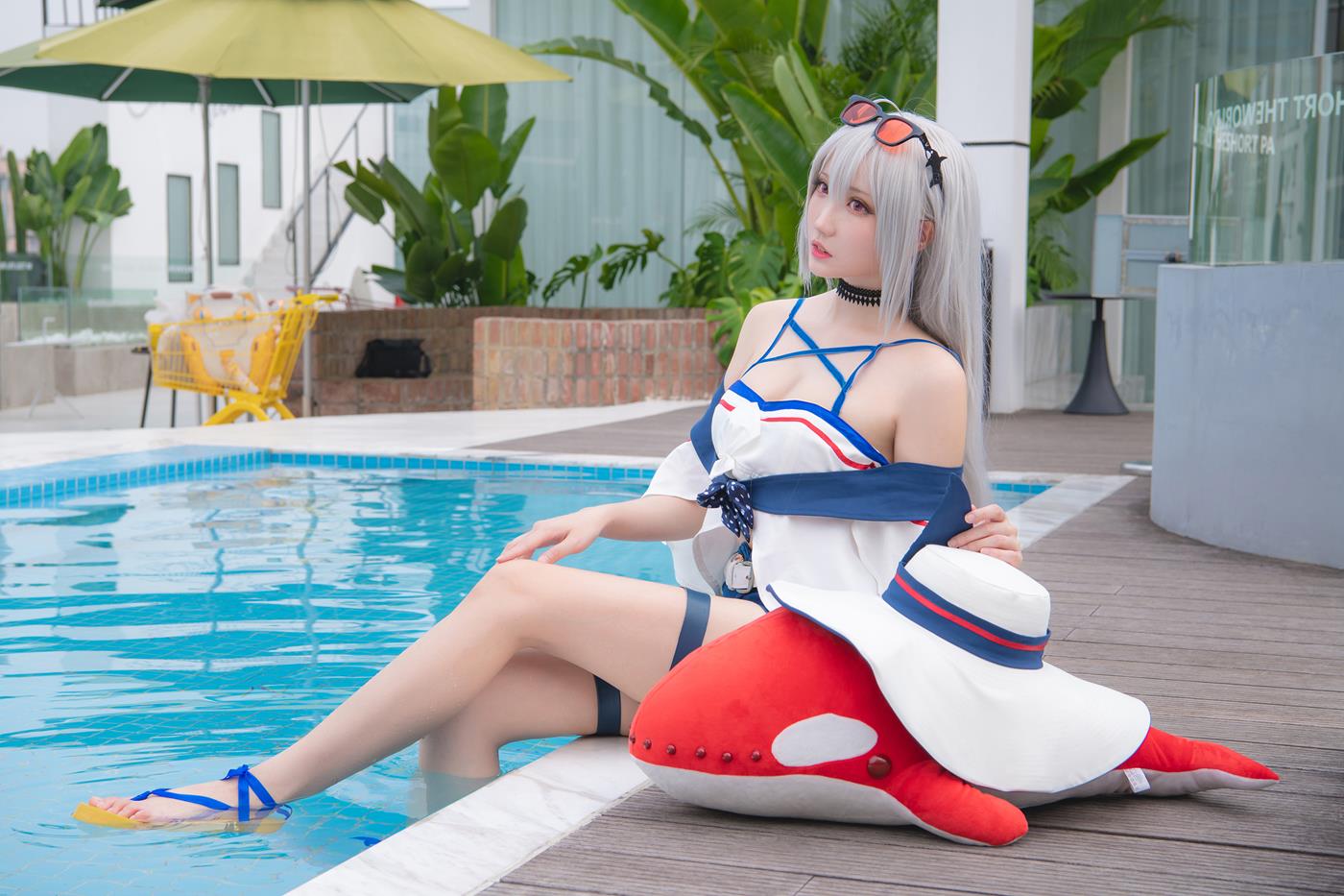 图片[17]-Coser瓜希酱福利 斯卡蒂 [24P] – 速更版-美库