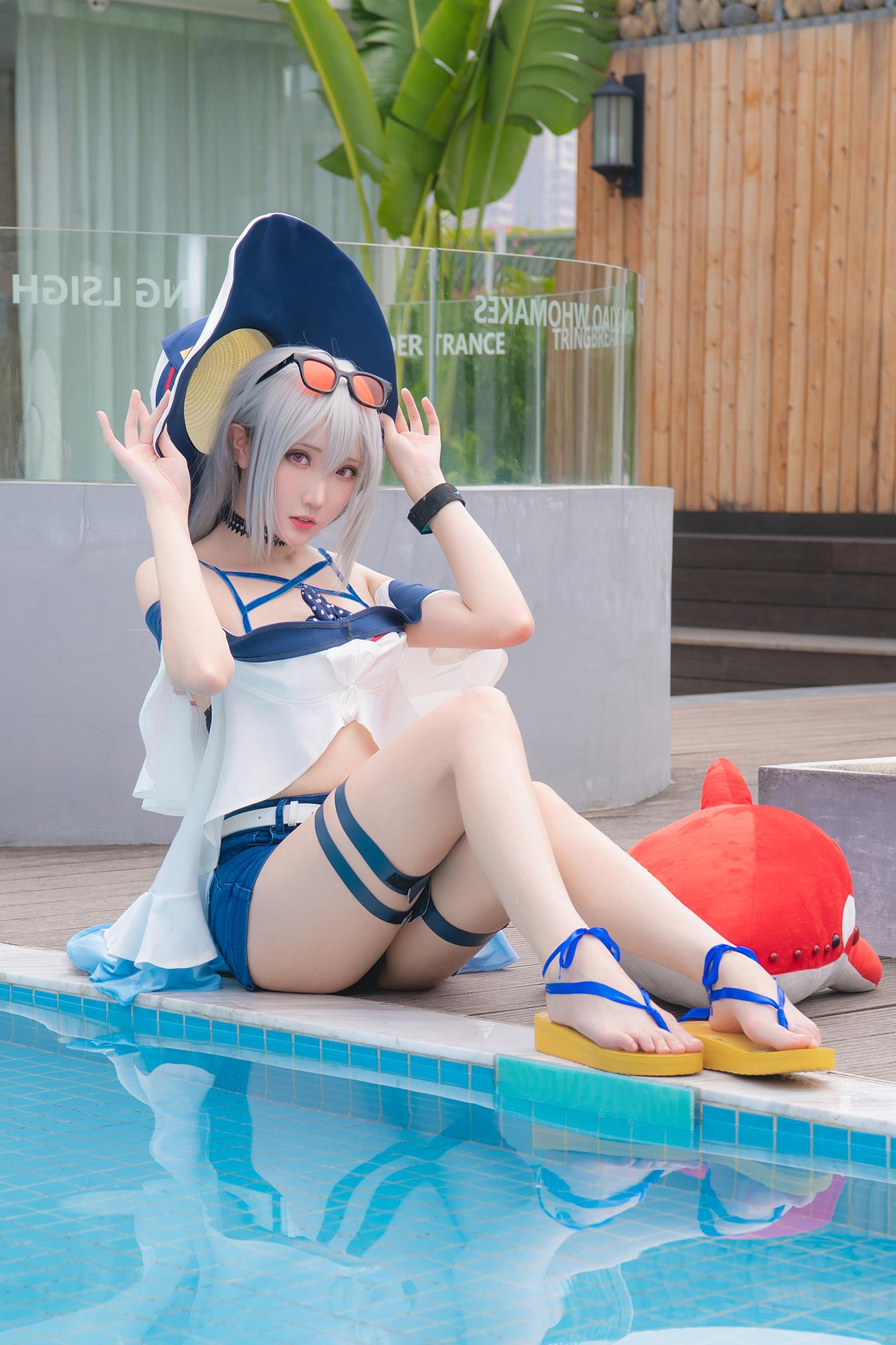 图片[19]-Coser瓜希酱福利 斯卡蒂 [24P] – 速更版-美库