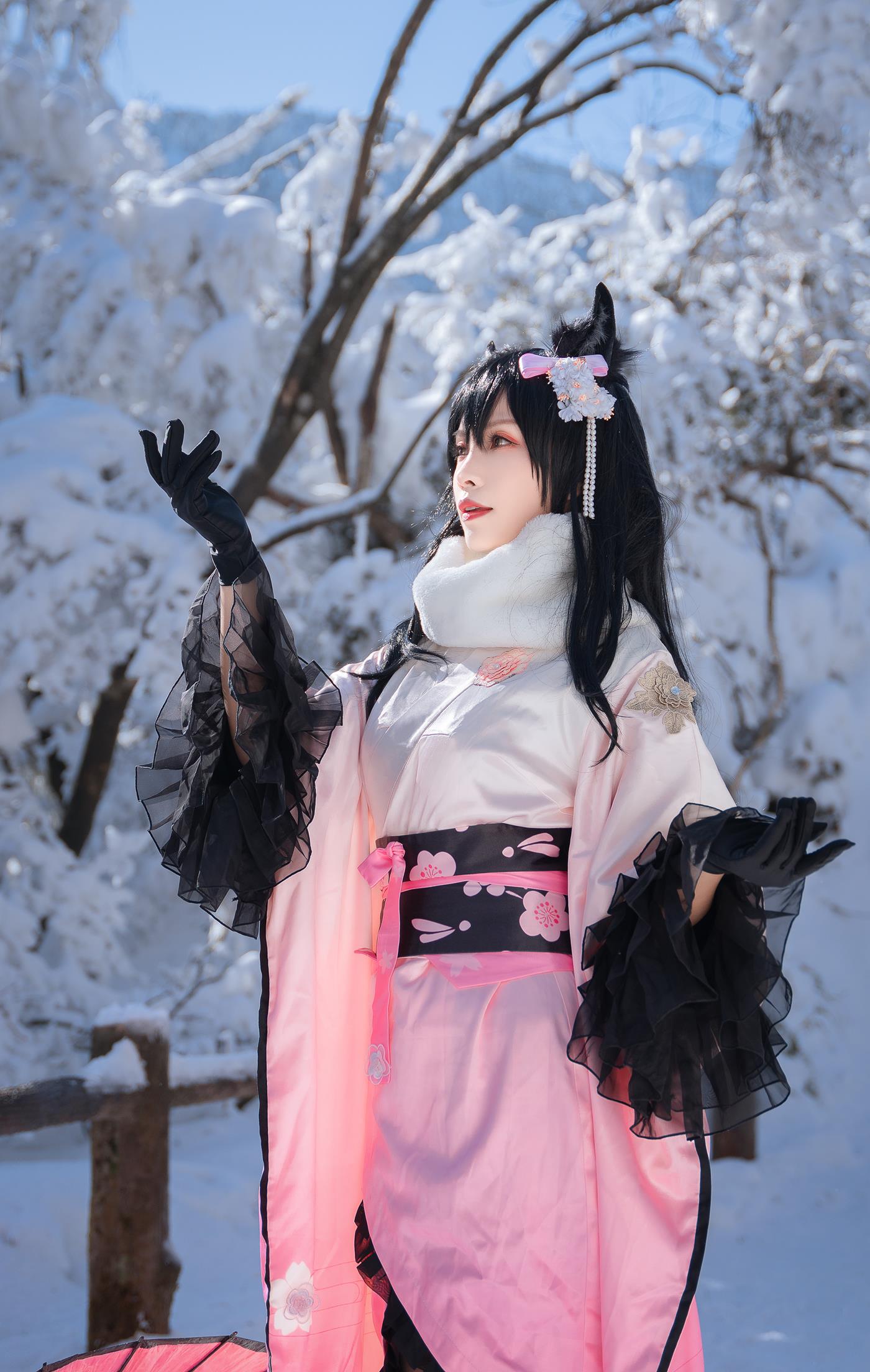 图片[21]-Neko-薇薇  – 爱宕和服[39P] – 速更版-美库