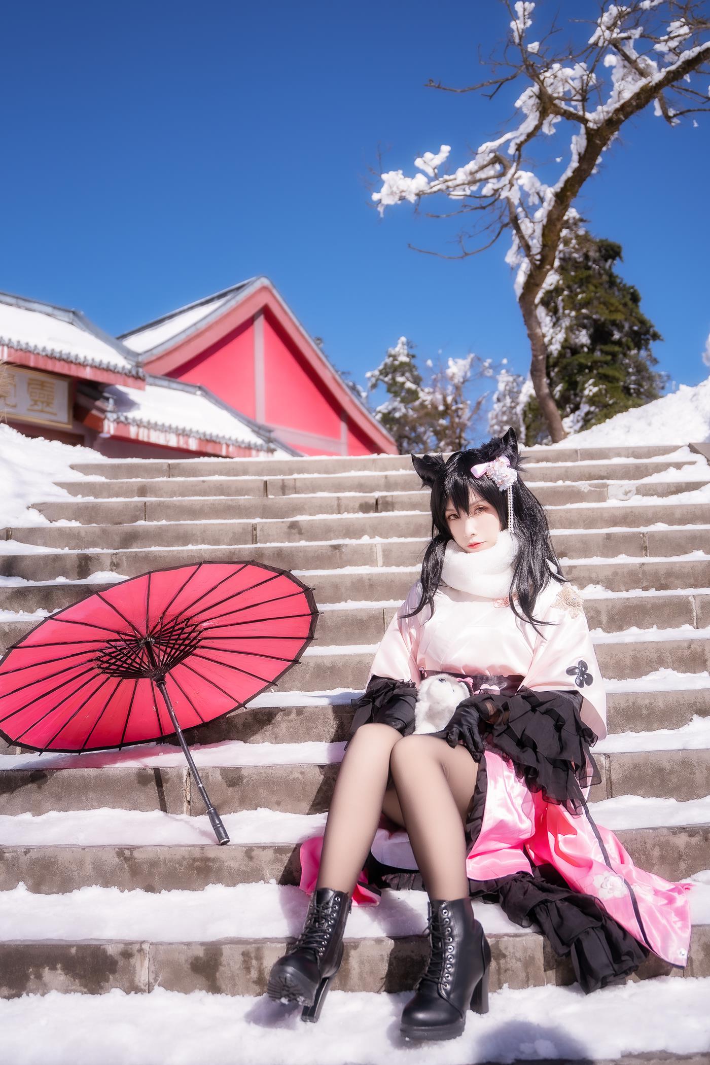 图片[24]-Neko-薇薇  – 爱宕和服[39P] – 速更版-美库