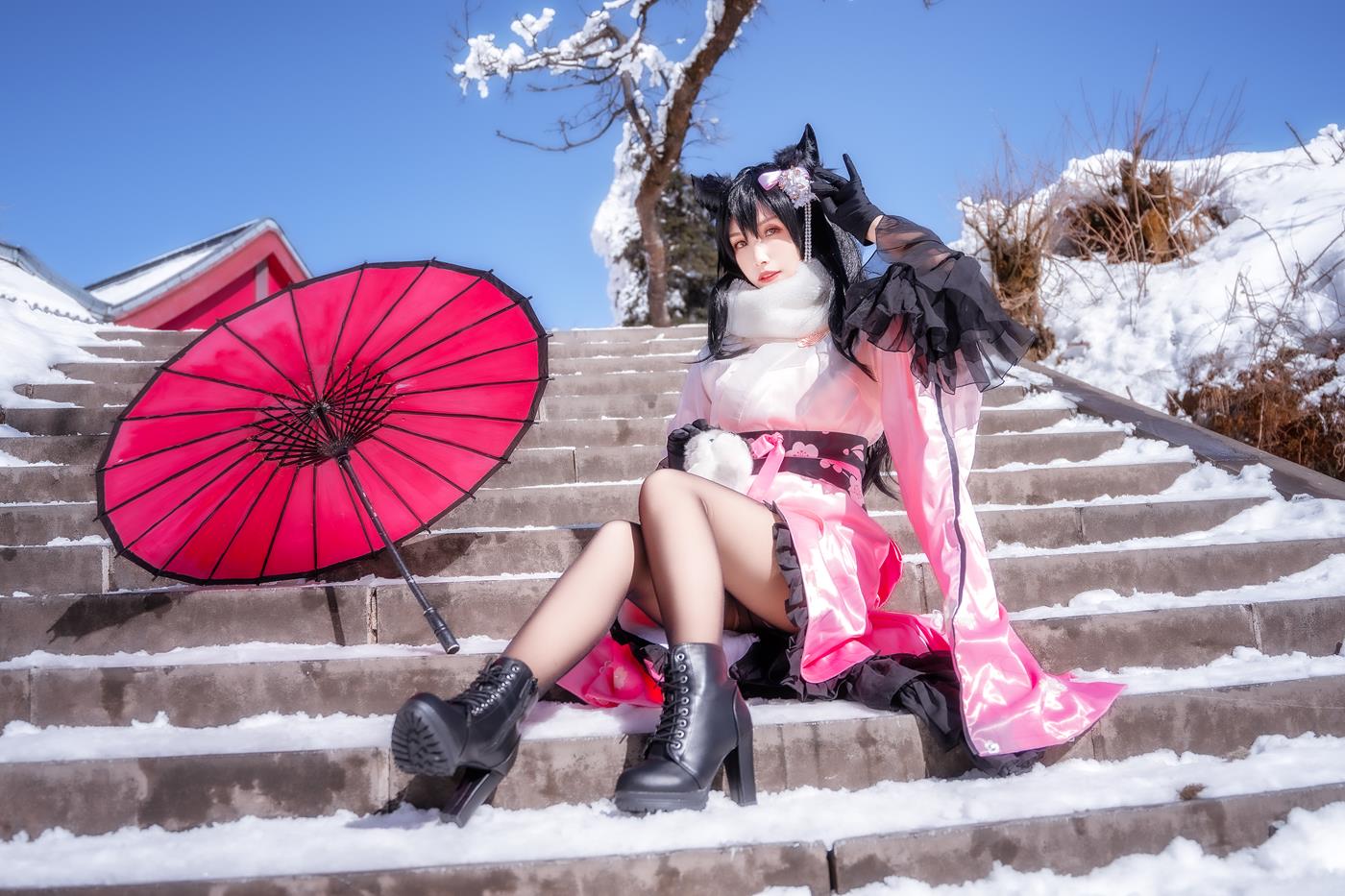 图片[25]-Neko-薇薇  – 爱宕和服[39P] – 速更版-美库