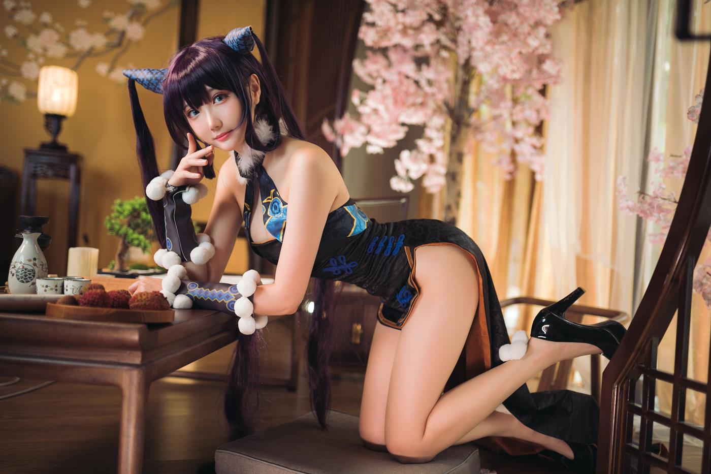 图片[27]-Coser瓜希酱福利 杨贵妃 [28P] – 速更版-美库