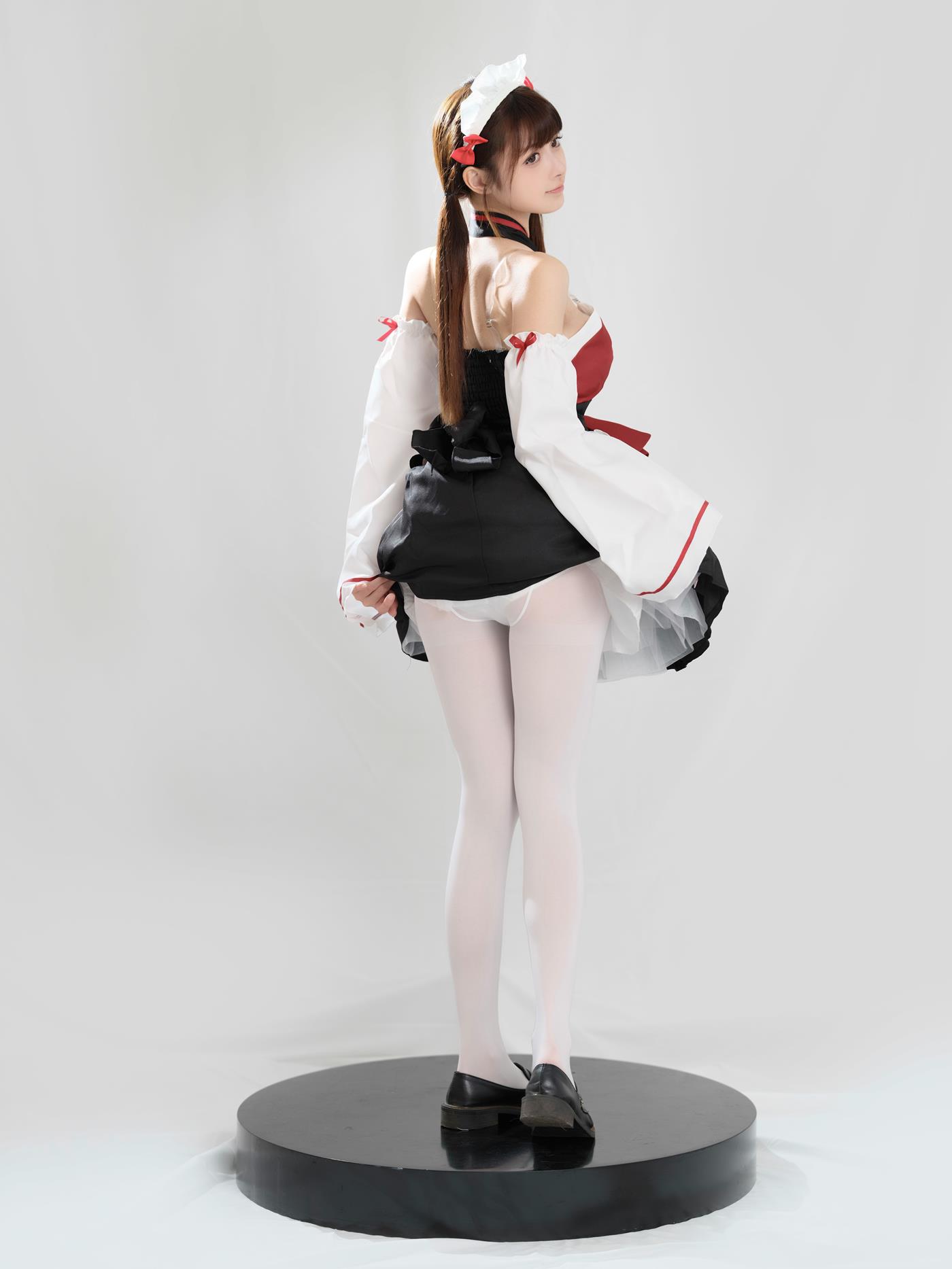 图片[10]-河豚抚子 红衣小女仆 [25P] – 速更版-美库