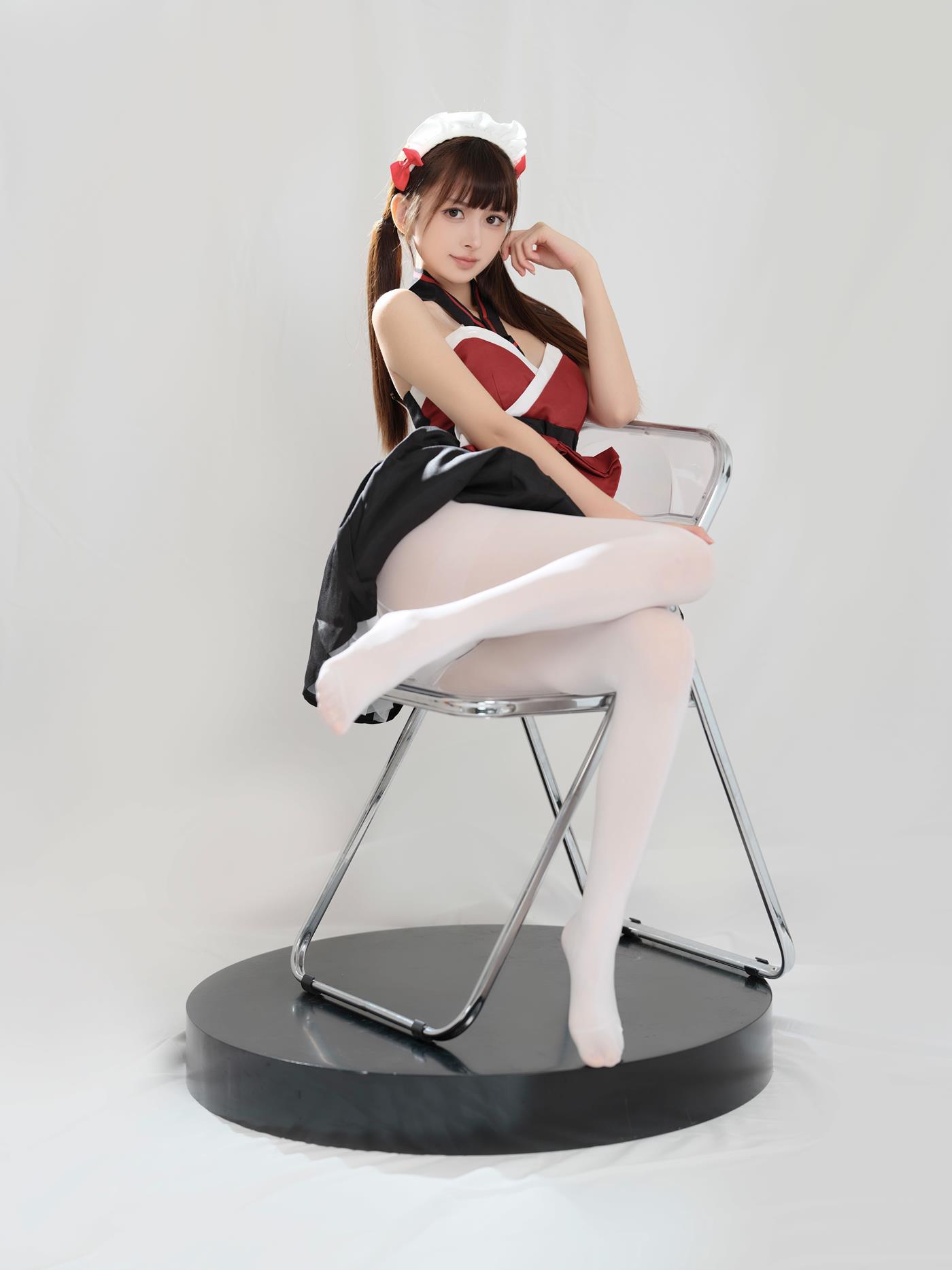 图片[13]-河豚抚子 红衣小女仆 [25P] – 速更版-美库