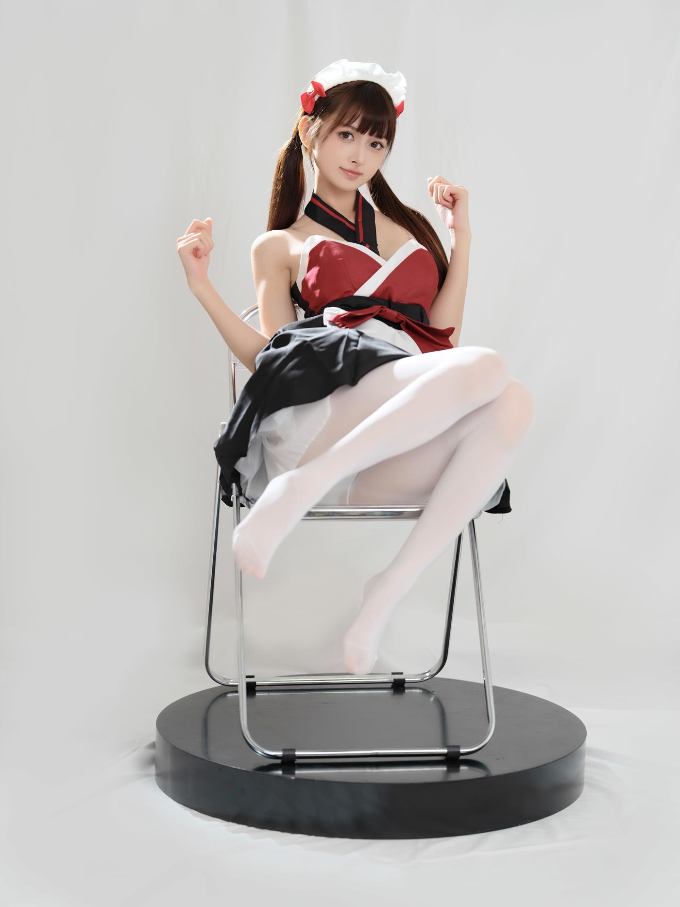 图片[18]-河豚抚子 红衣小女仆 [25P] – 速更版-美库