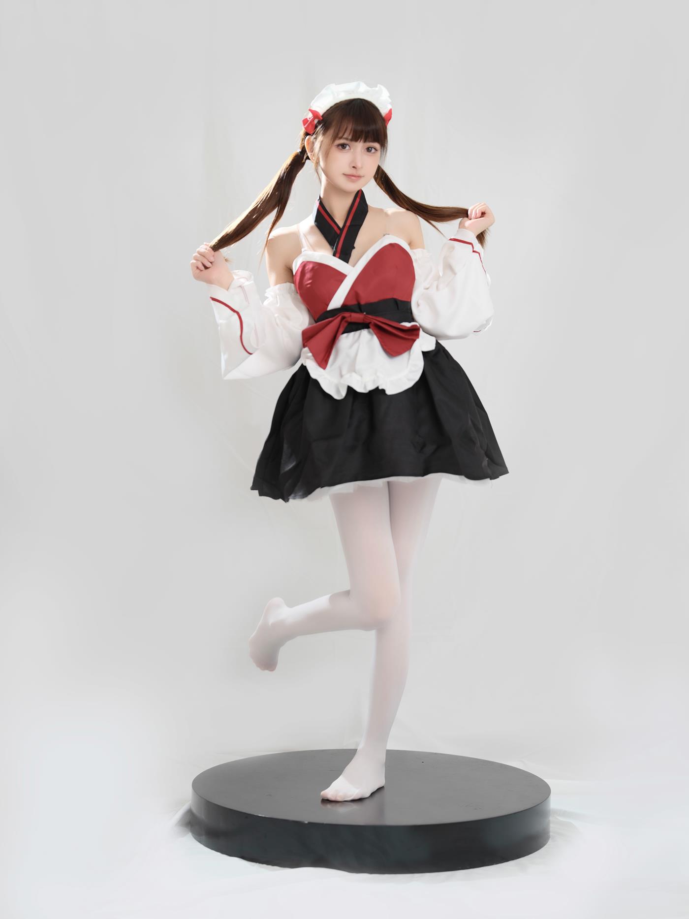 图片[20]-河豚抚子 红衣小女仆 [25P] – 速更版-美库