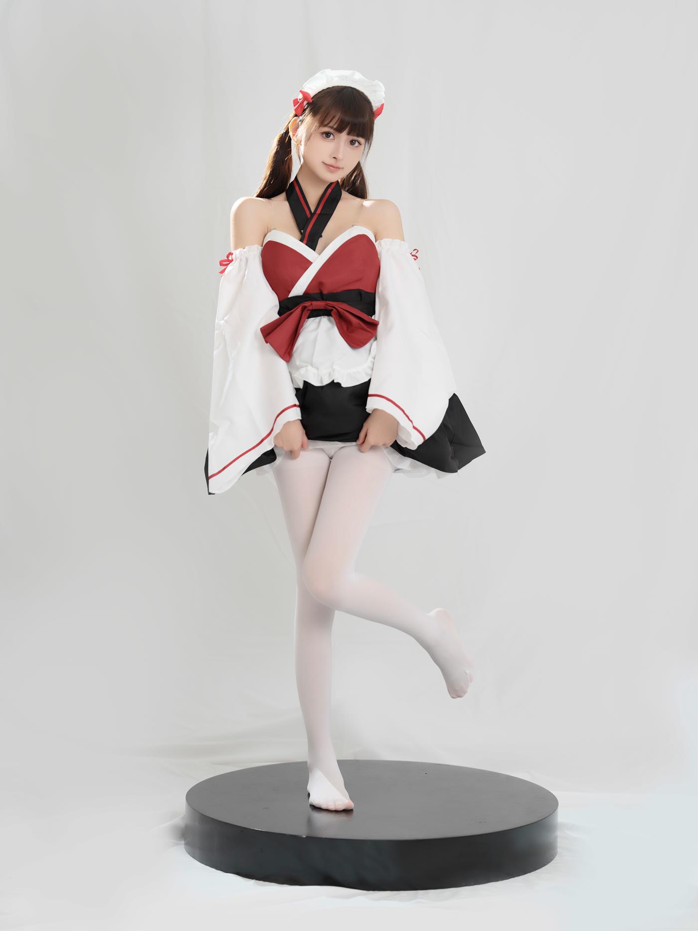 图片[23]-河豚抚子 红衣小女仆 [25P] – 速更版-美库