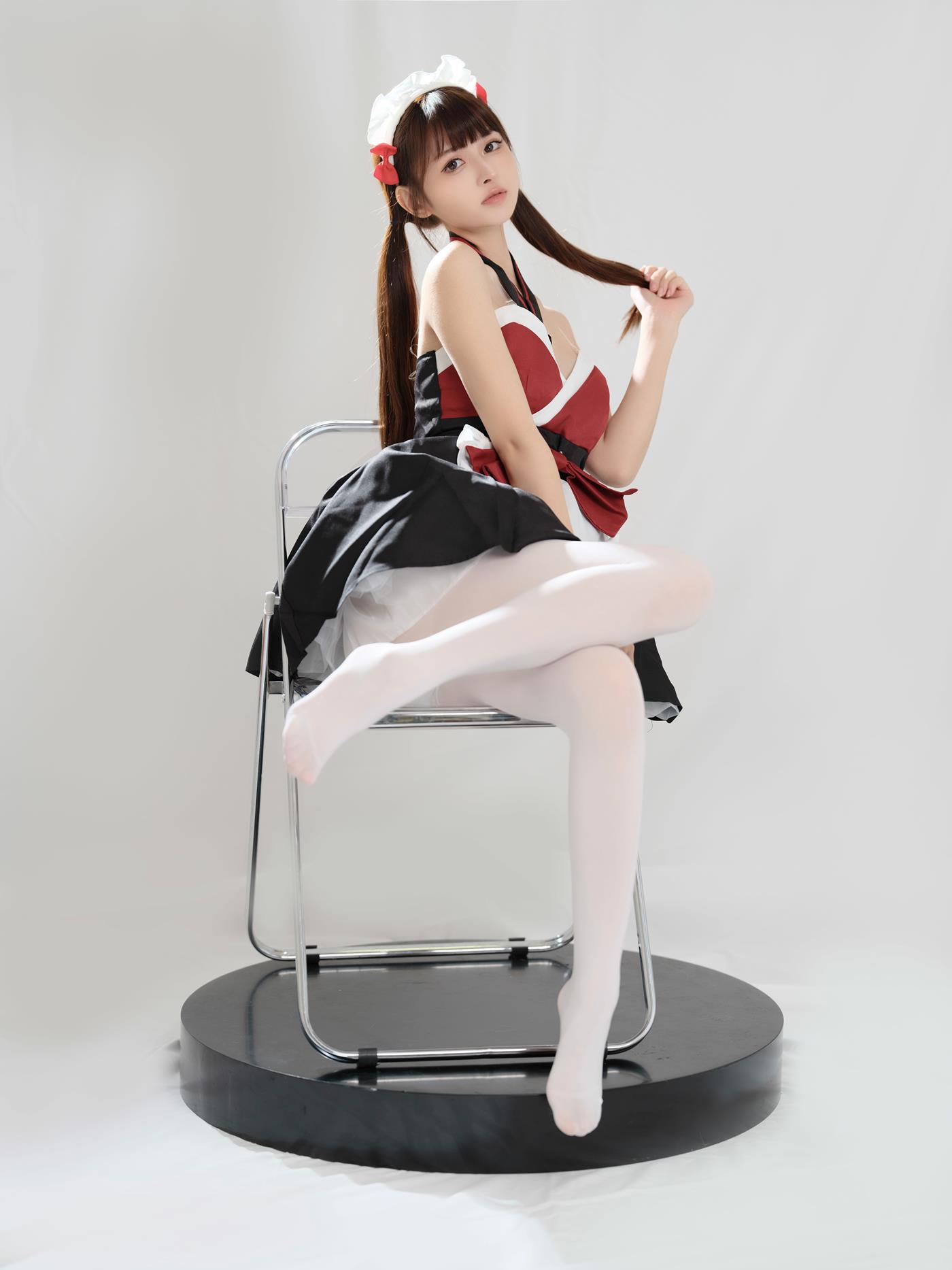 图片[25]-河豚抚子 红衣小女仆 [25P] – 速更版-美库