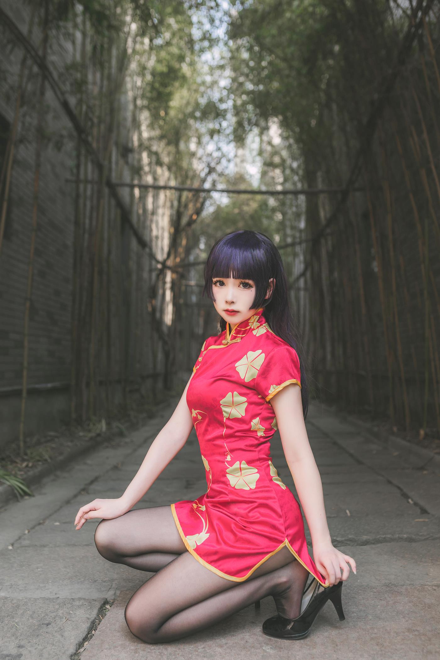 图片[10]-巧克力小圆面包 五更琉璃 新春旗袍 [22P] – 速更版-美库