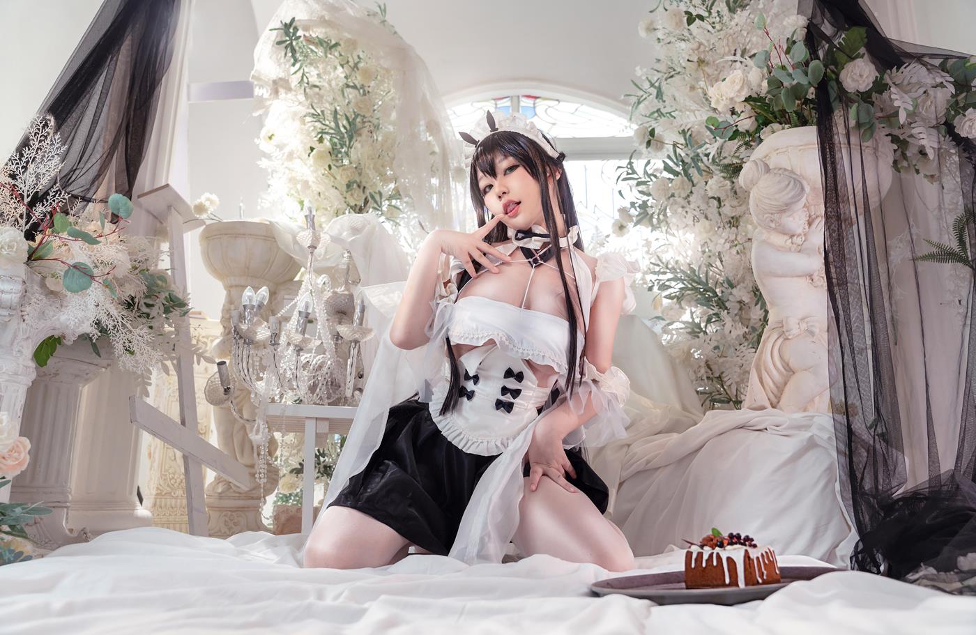 图片[11]-七七娜娜子 不挠女仆[12P] – 速更版-美库