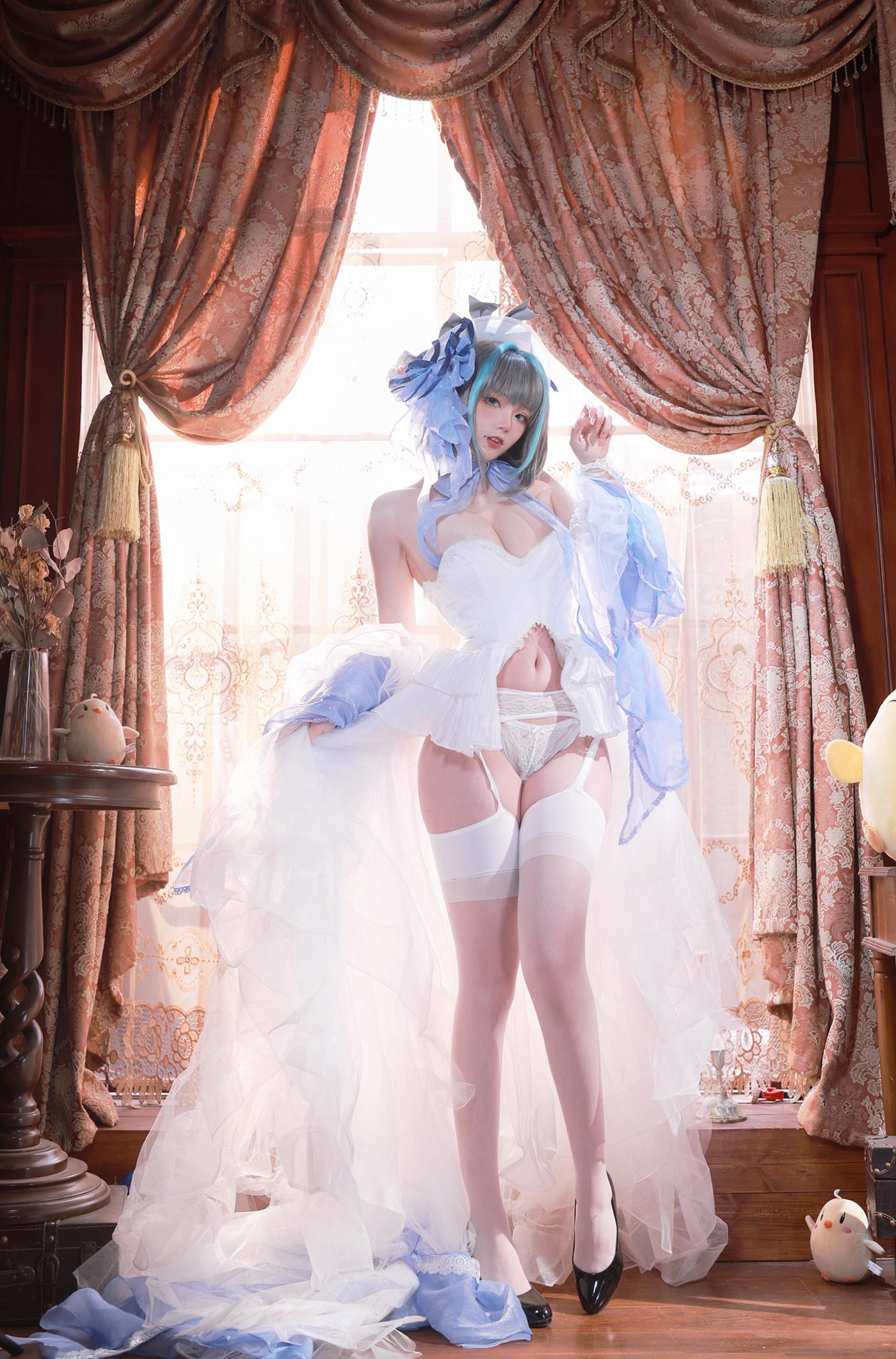 图片[13]-起司块wii写真 柴郡礼服 [75P] – 速更版-美库