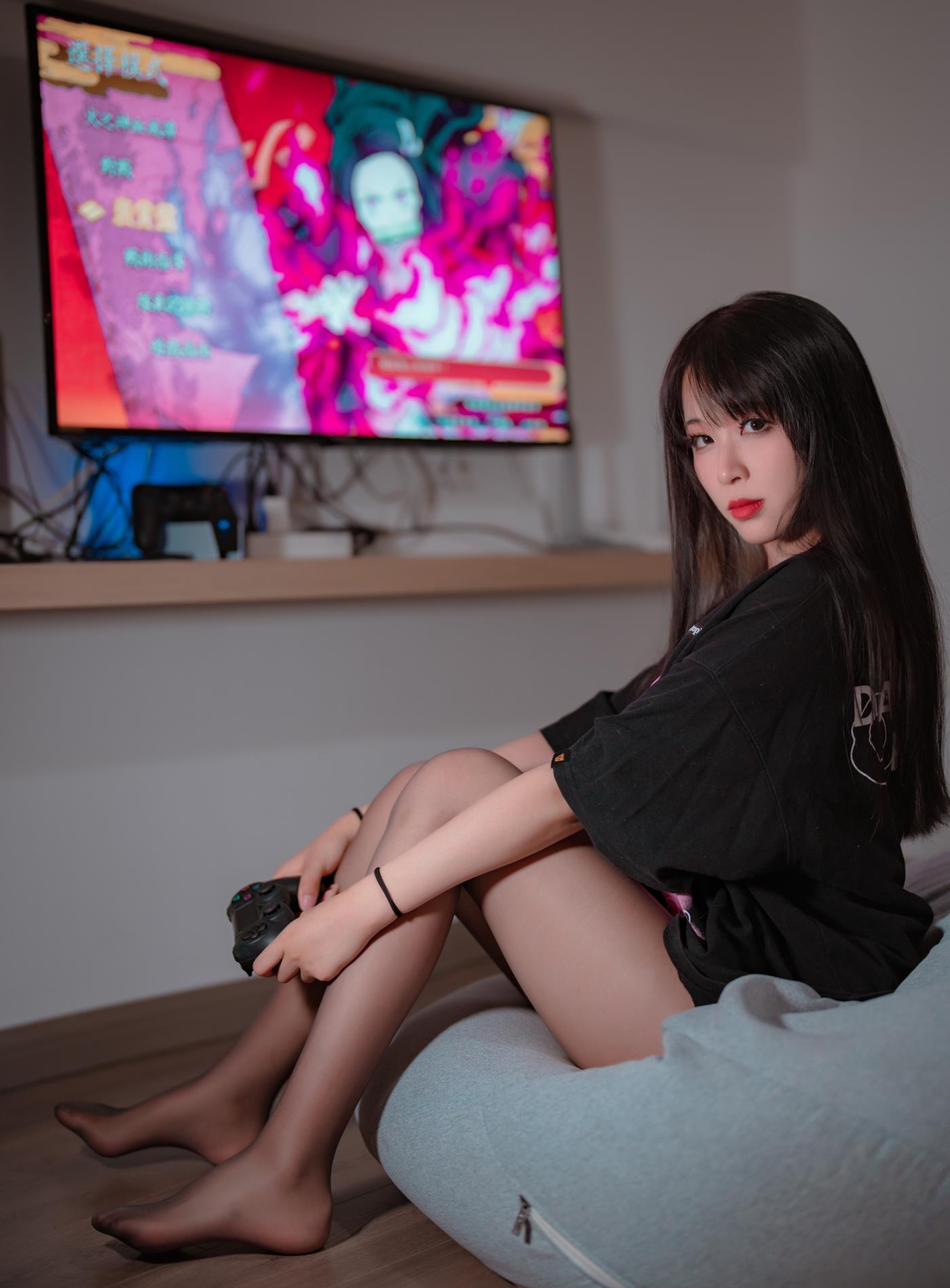 图片[18]-轩萧学姐 游戏时间 [31P] – 速更版-美库