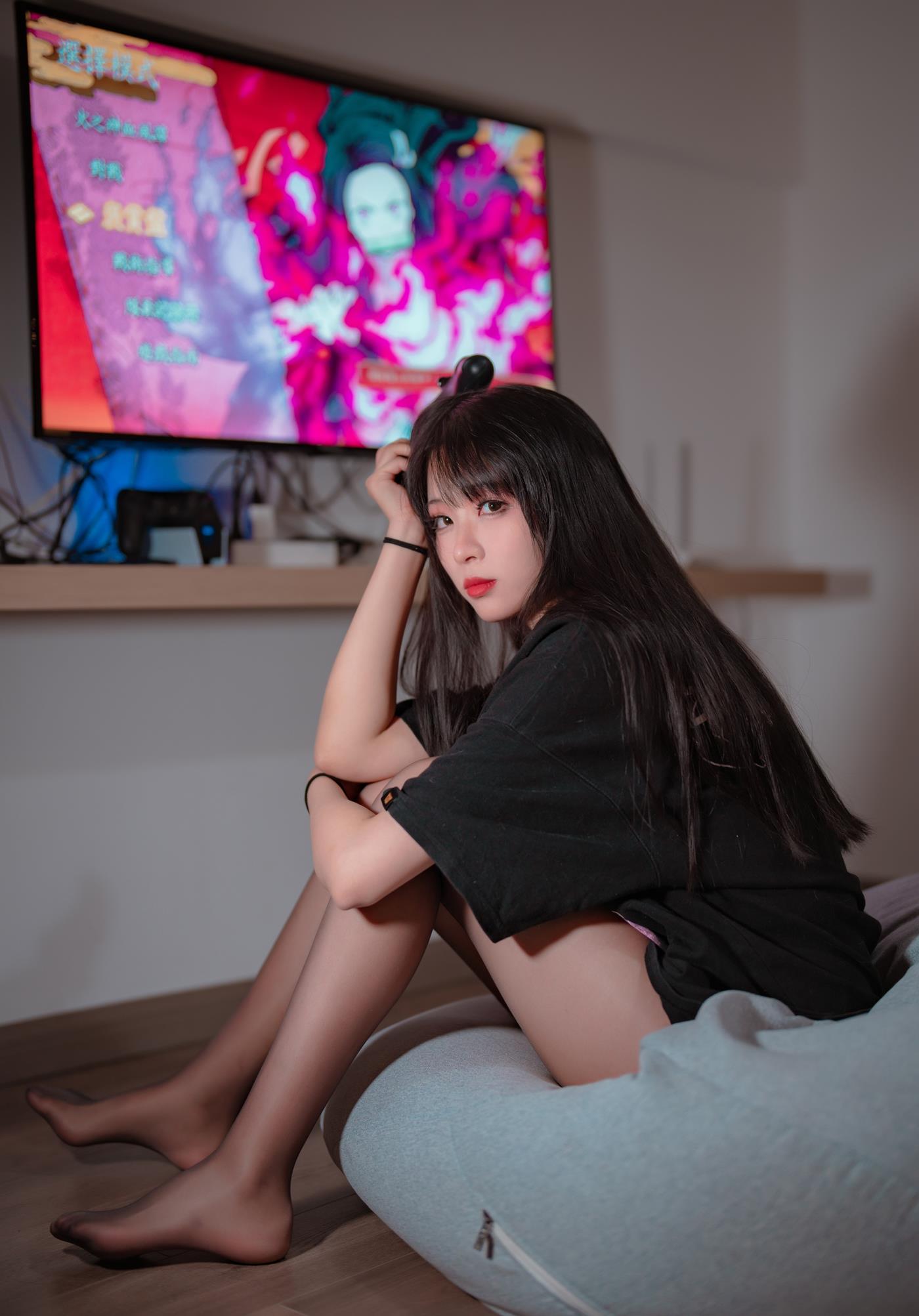 图片[19]-轩萧学姐 游戏时间 [31P] – 速更版-美库