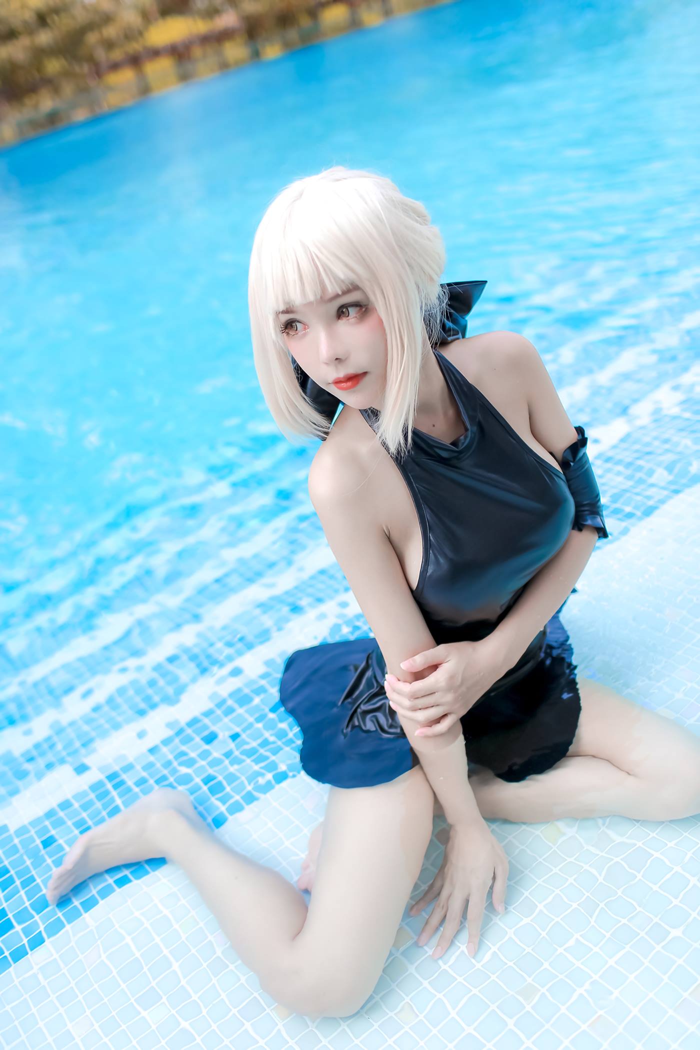 图片[11]-Kitkat Cosplay  – Saber Alter Swimsuit [29P] – 速更版-美库