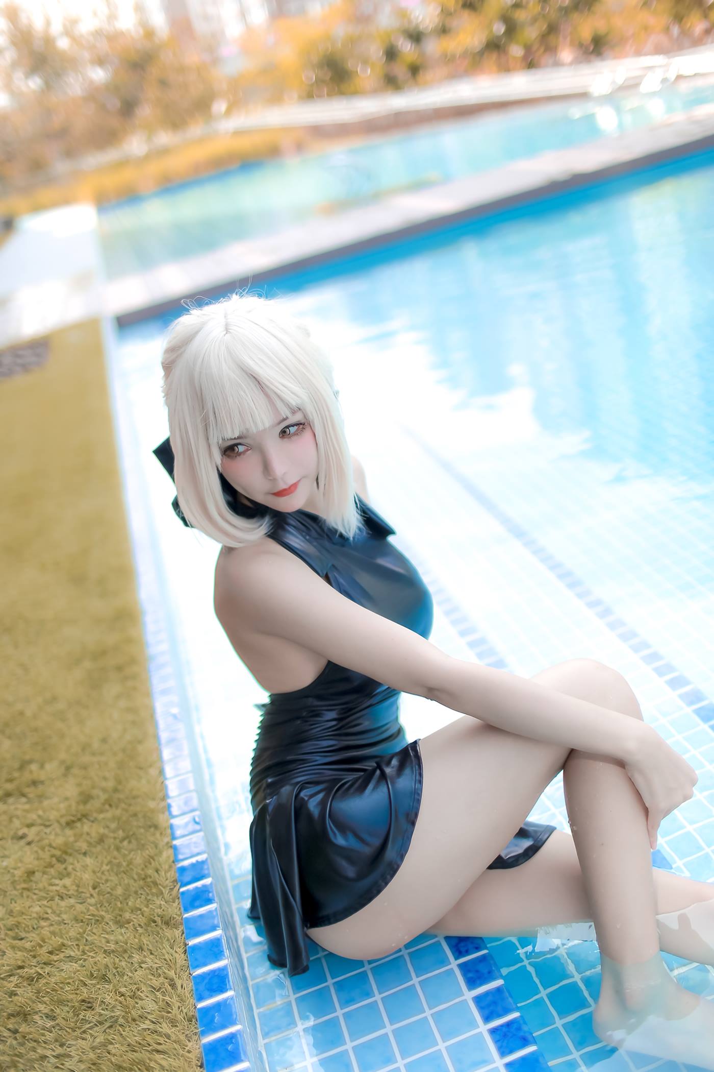 图片[14]-Kitkat Cosplay  – Saber Alter Swimsuit [29P] – 速更版-美库
